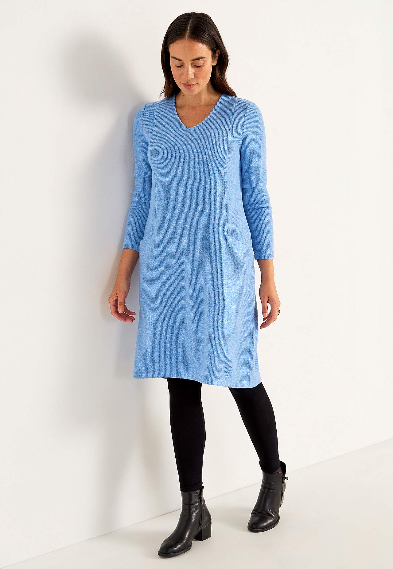 Super soft dress with pockets