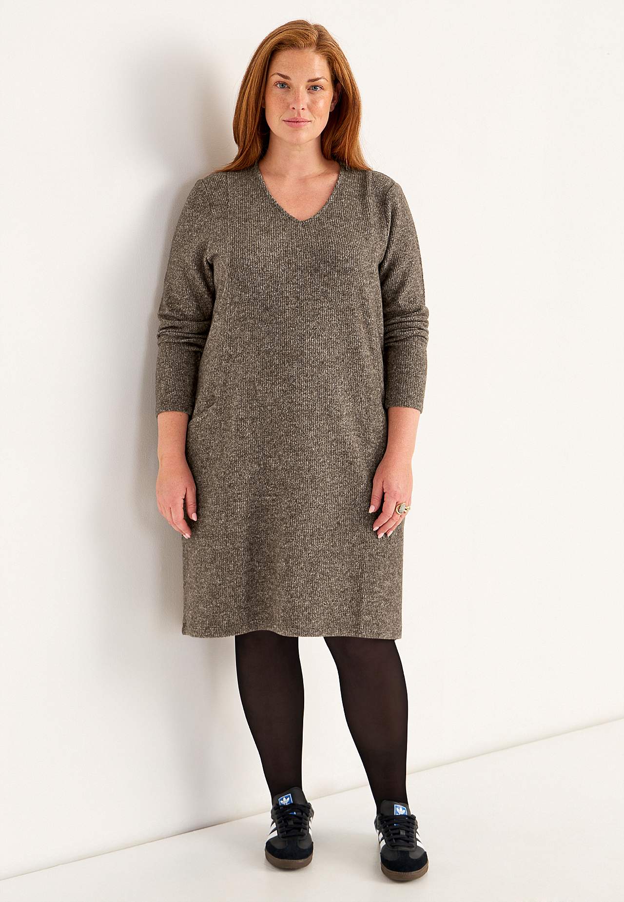 Super soft dress with pockets