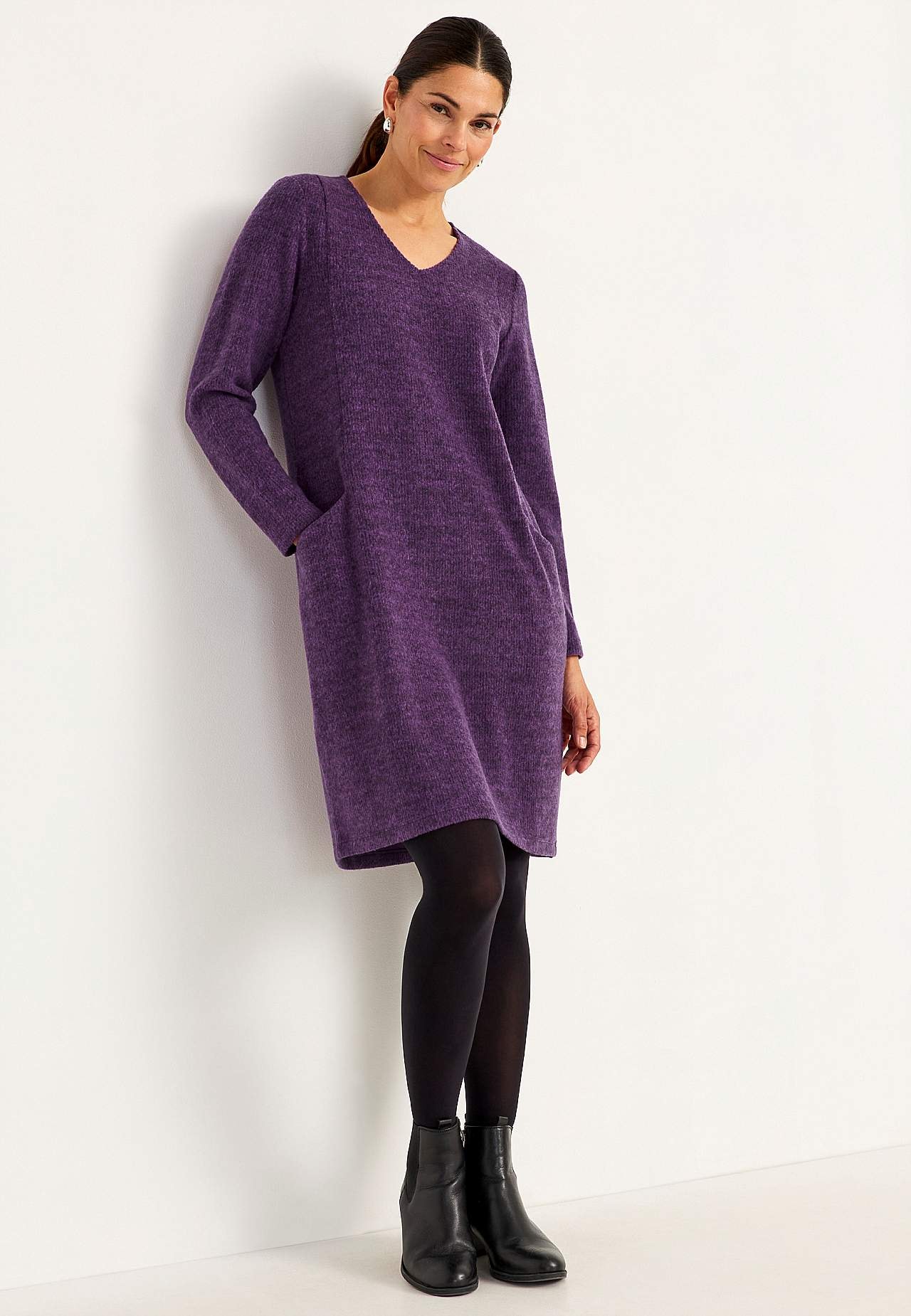 Super soft dress with pockets