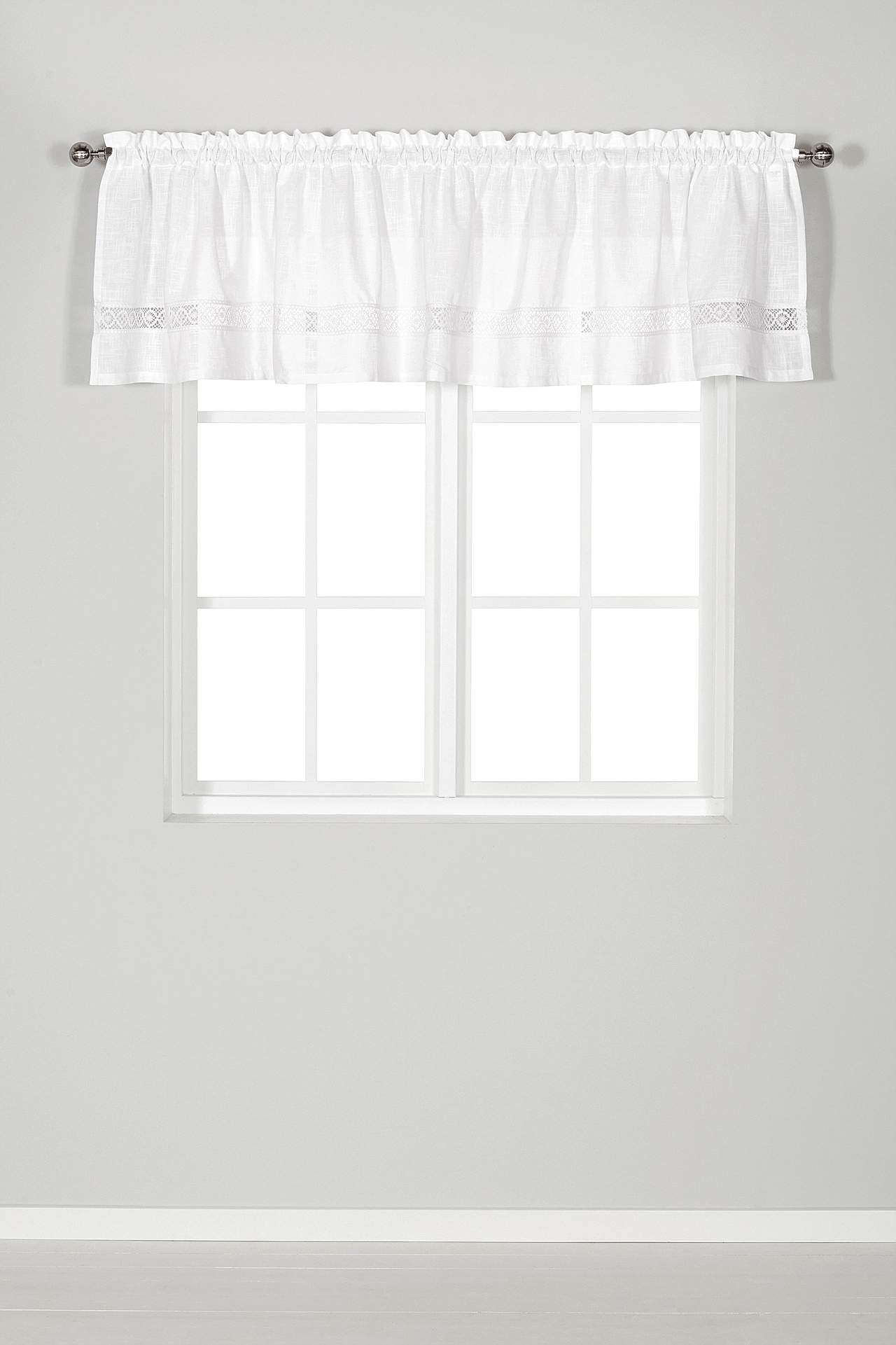 Pelmet with lace Monica