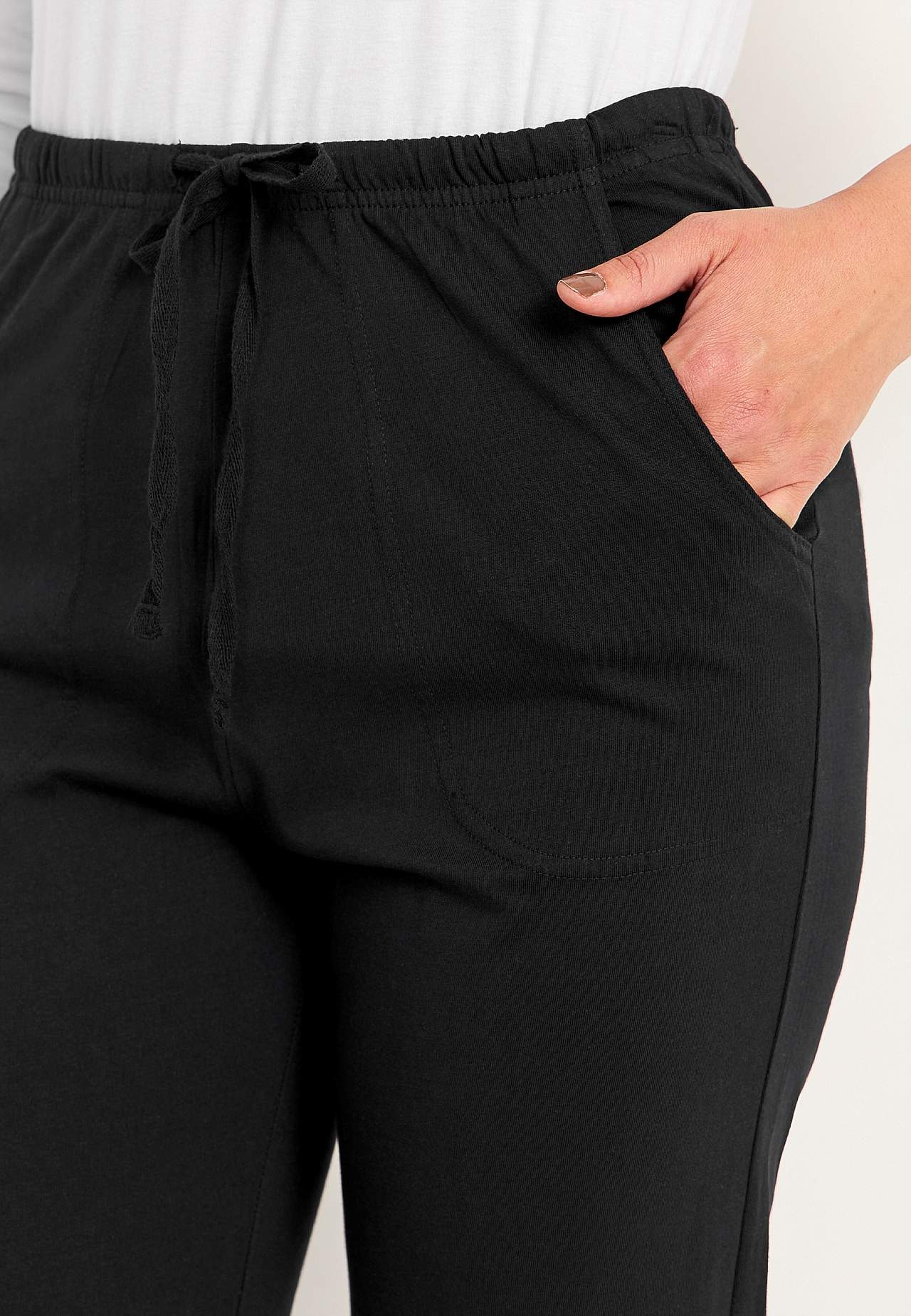 Tracksuit trousers in soft jersey