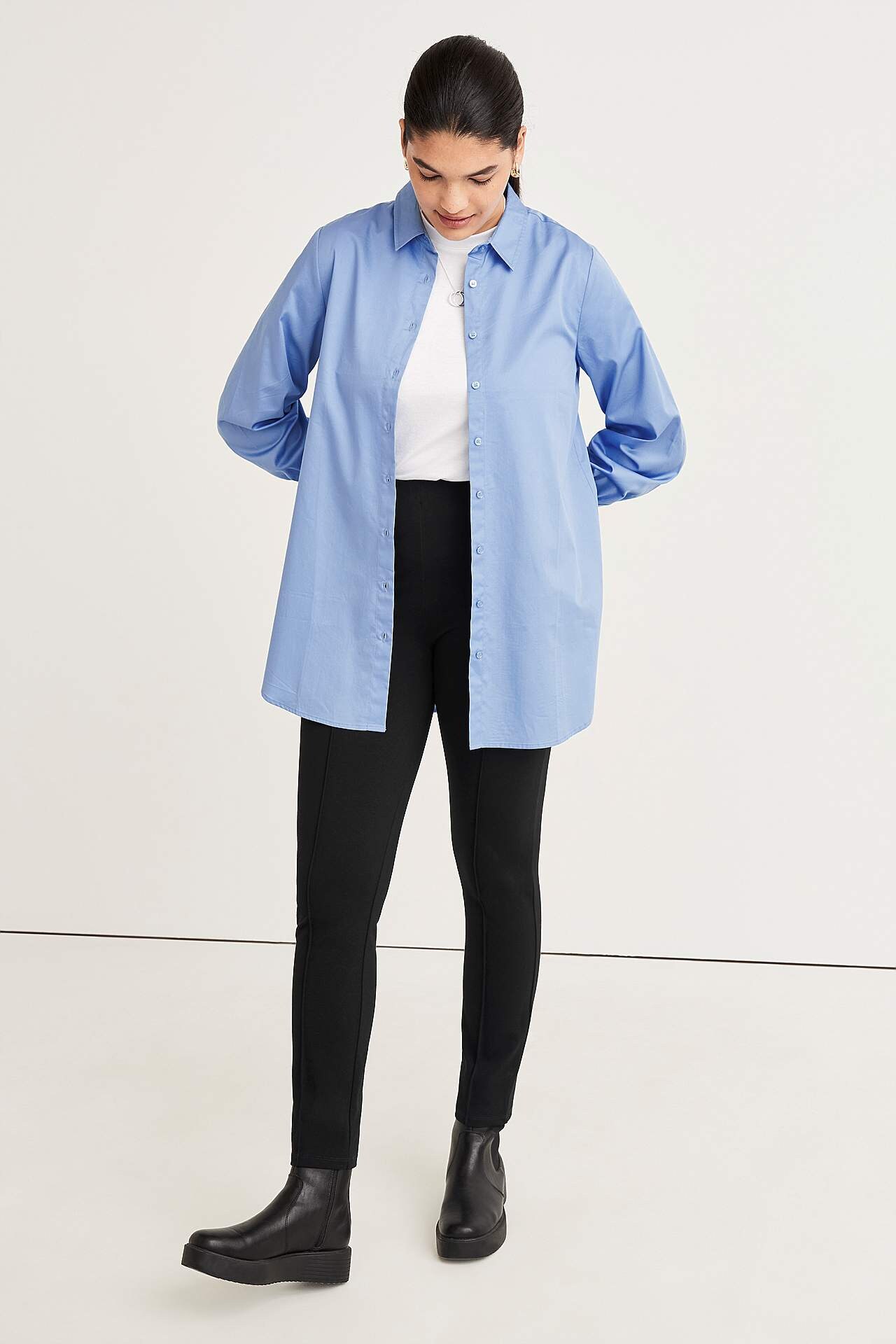 Form-fitting tricot trousers Embla