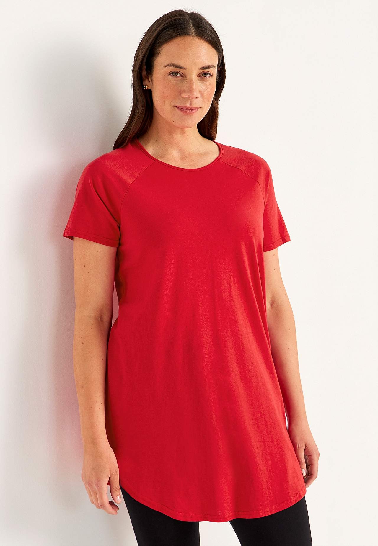 Tunic in organic cotton 2-pack