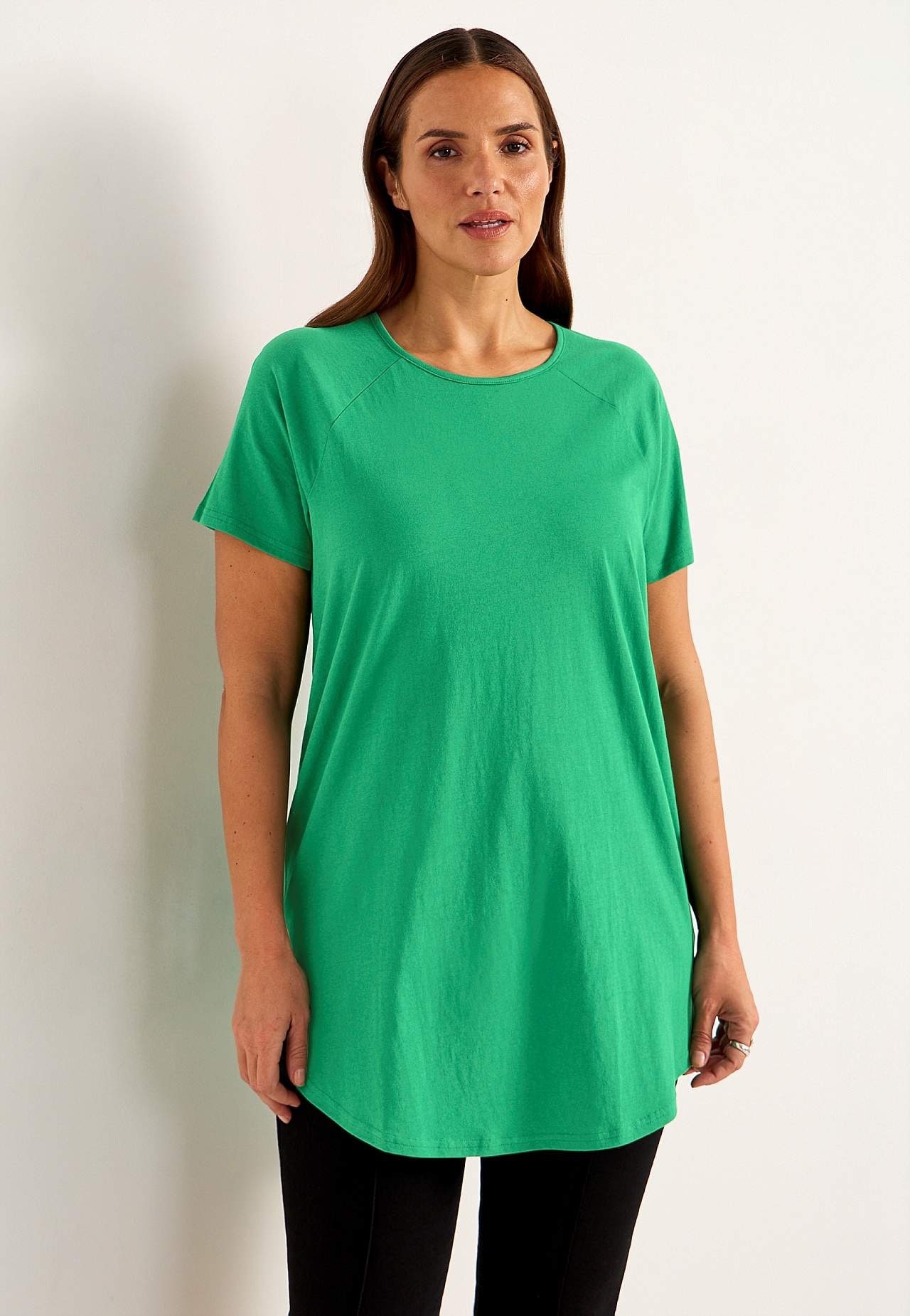 Tunic in organic cotton 2-pack