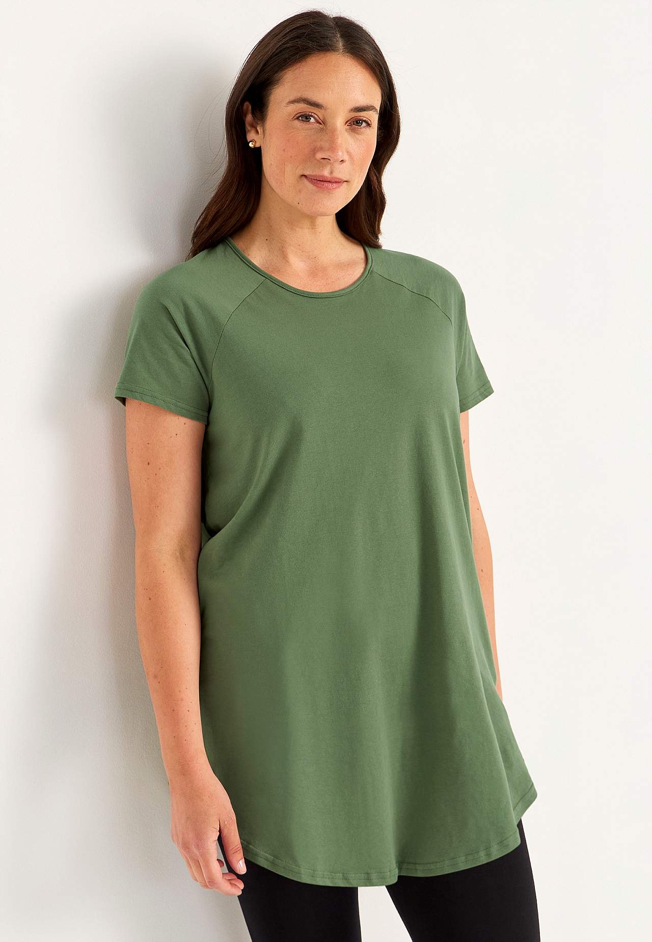 Tunic in organic cotton 2-pack