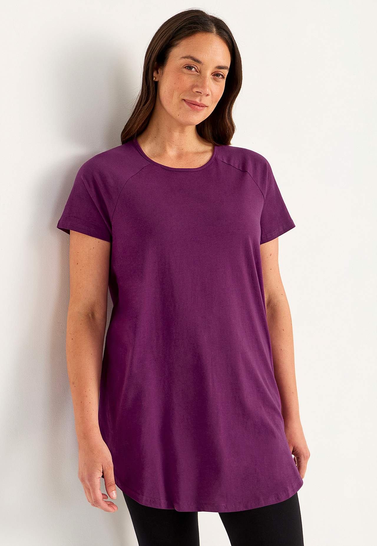 Tunic in organic cotton 2-pack