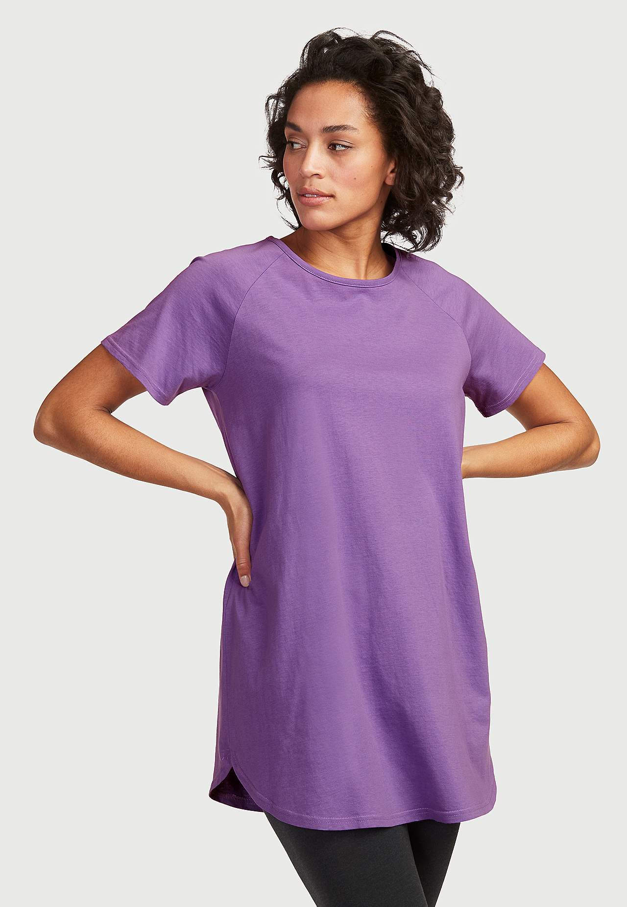 Tunic in organic cotton 2-pack