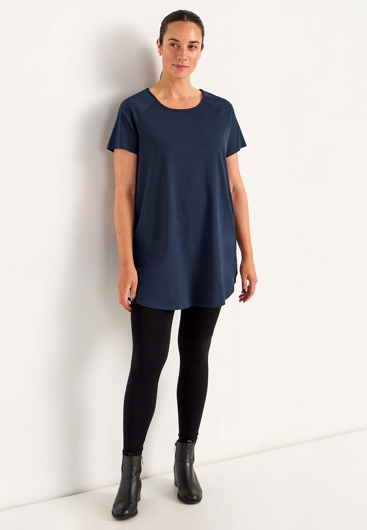 Tunic in organic cotton Alex 2-pack