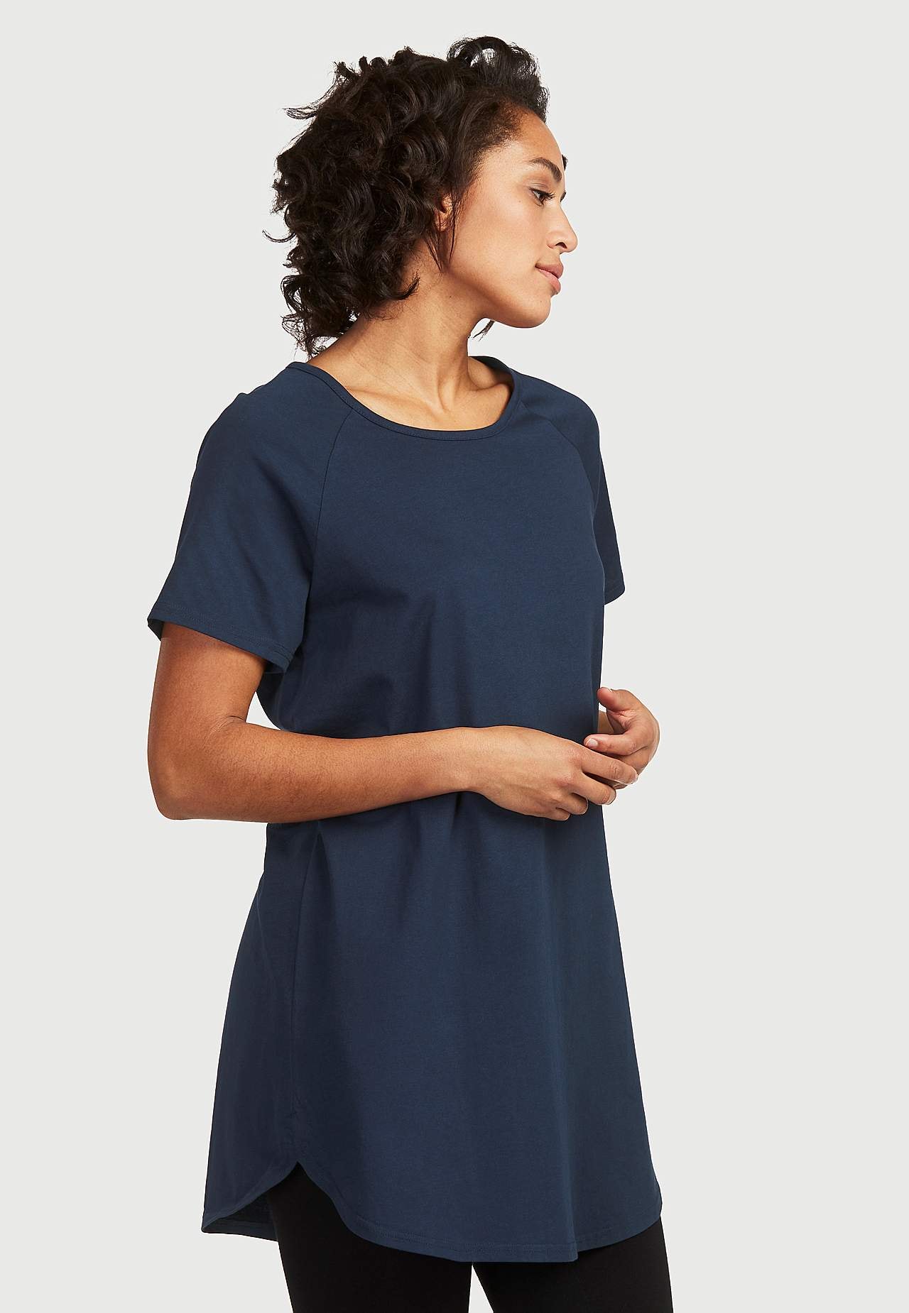 Tunic in organic cotton 2-pack