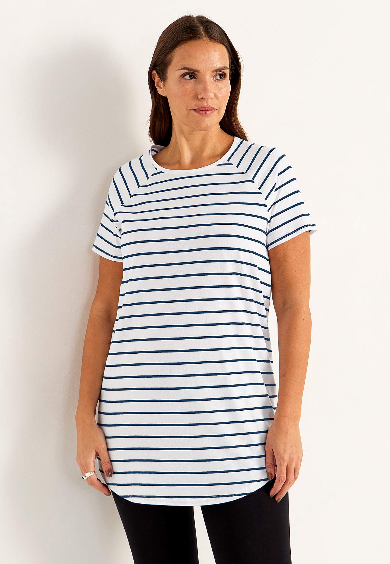 Tunic in organic cotton 2-pack
