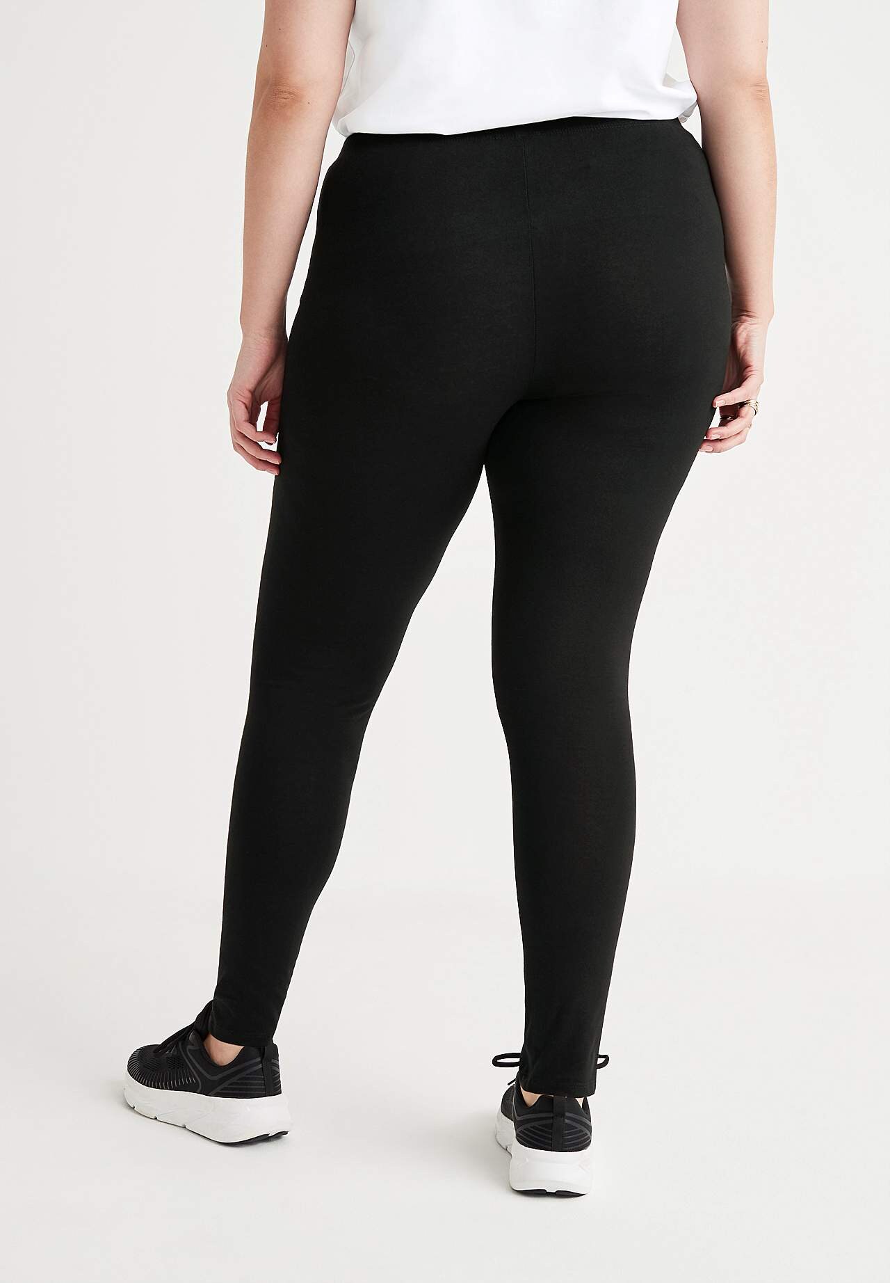 Leggings in cotton 2-pack