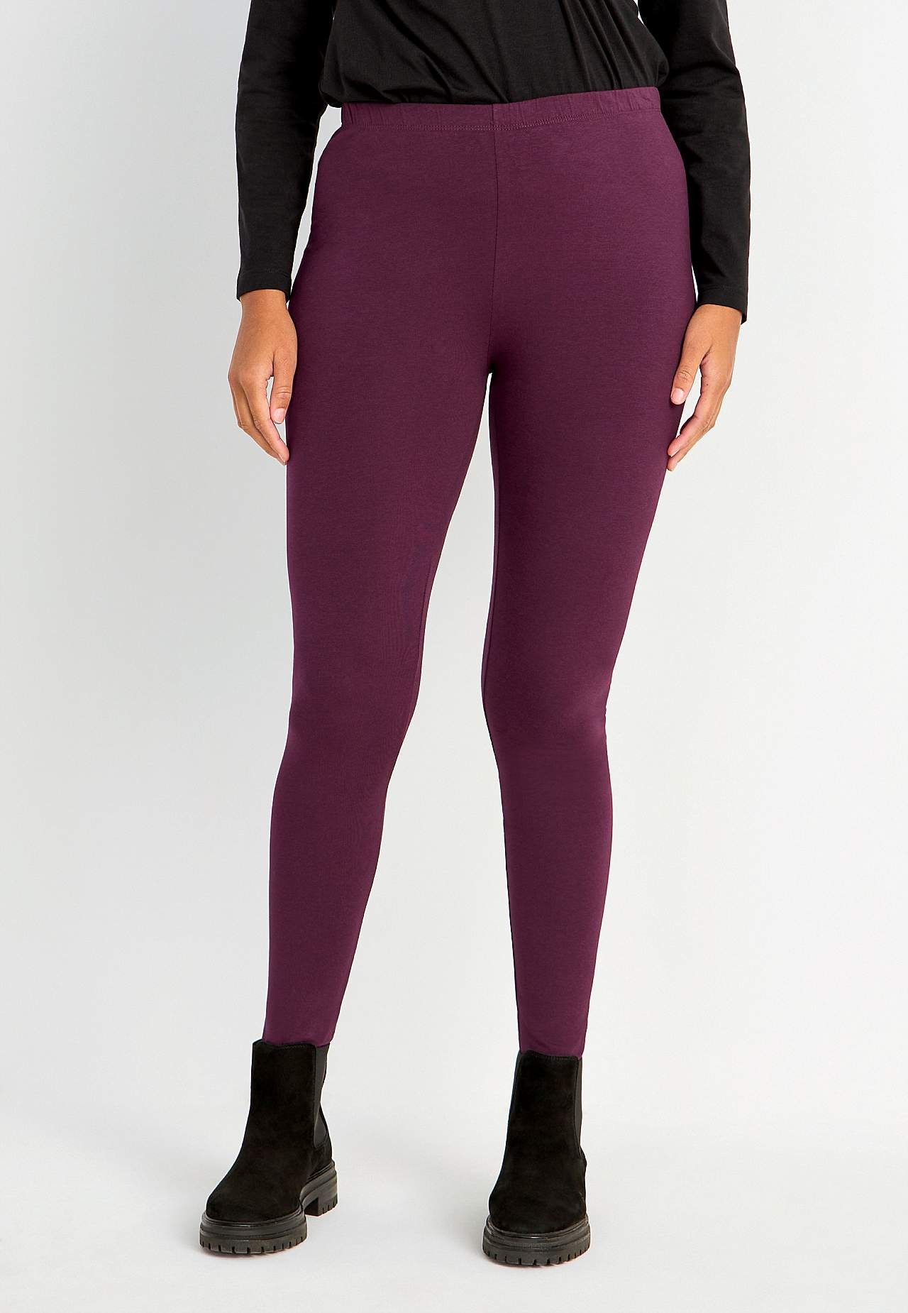 Leggings in cotton 2-pack