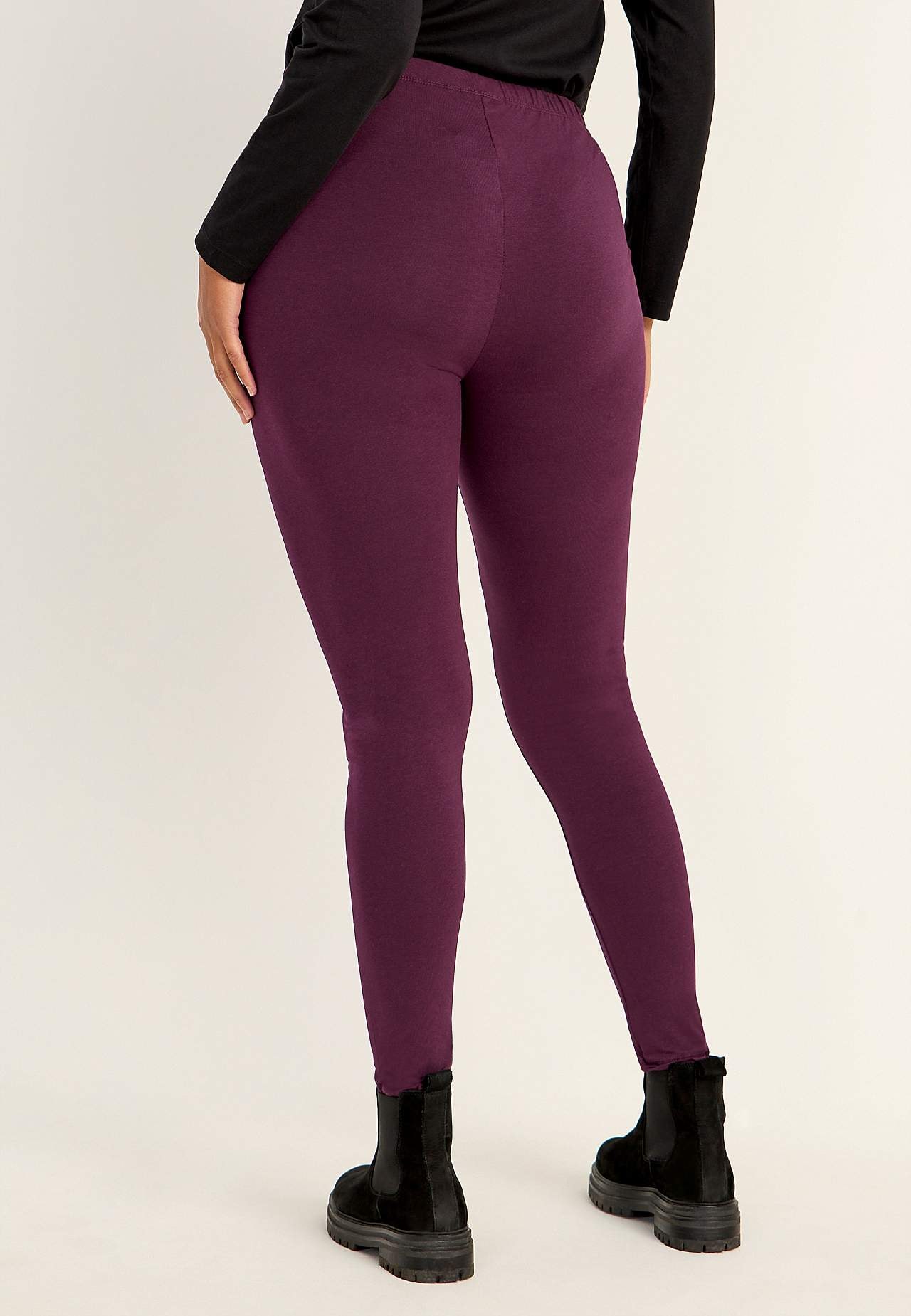 Leggings in cotton 2-pack