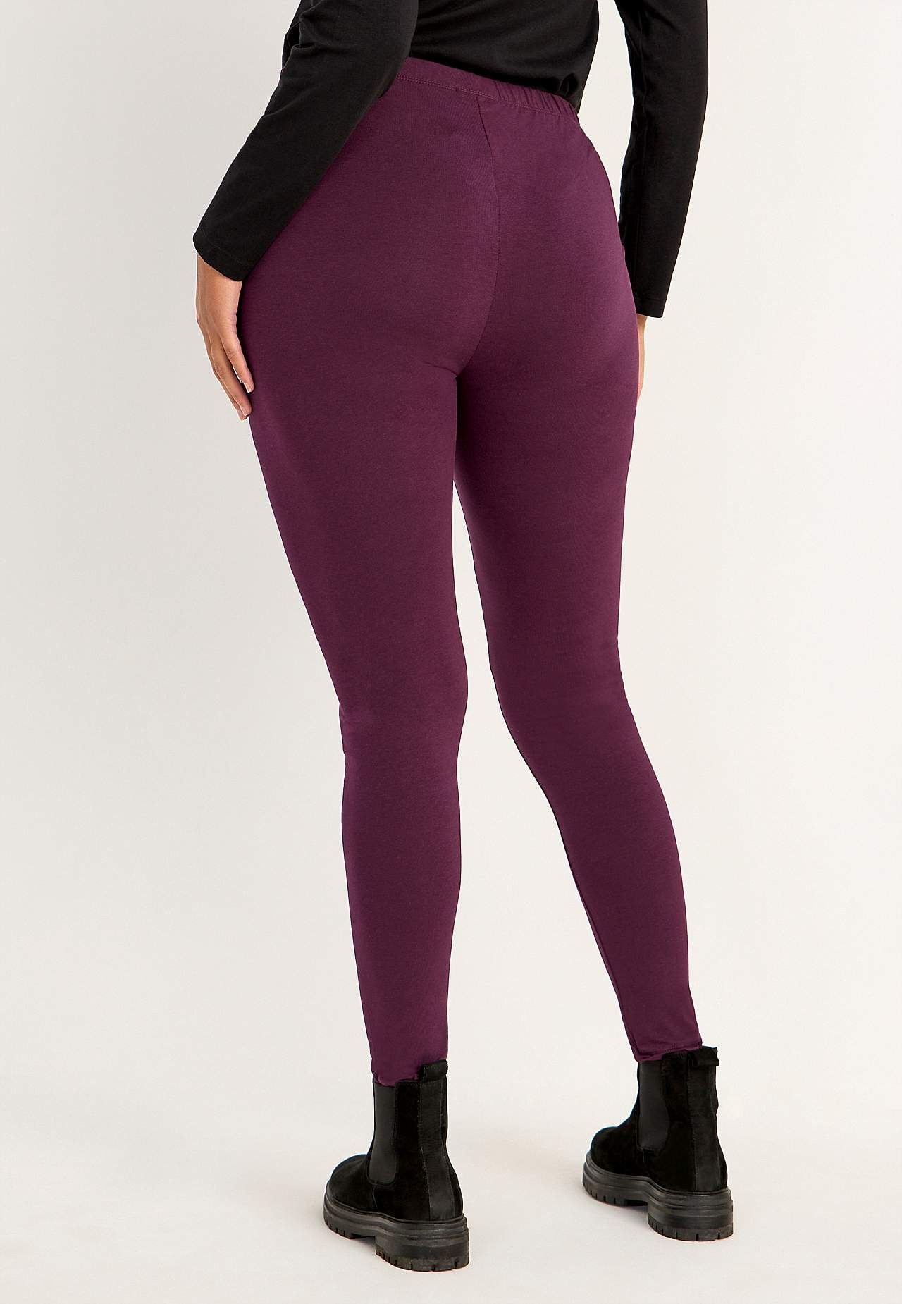 Leggings in cotton 2-pack