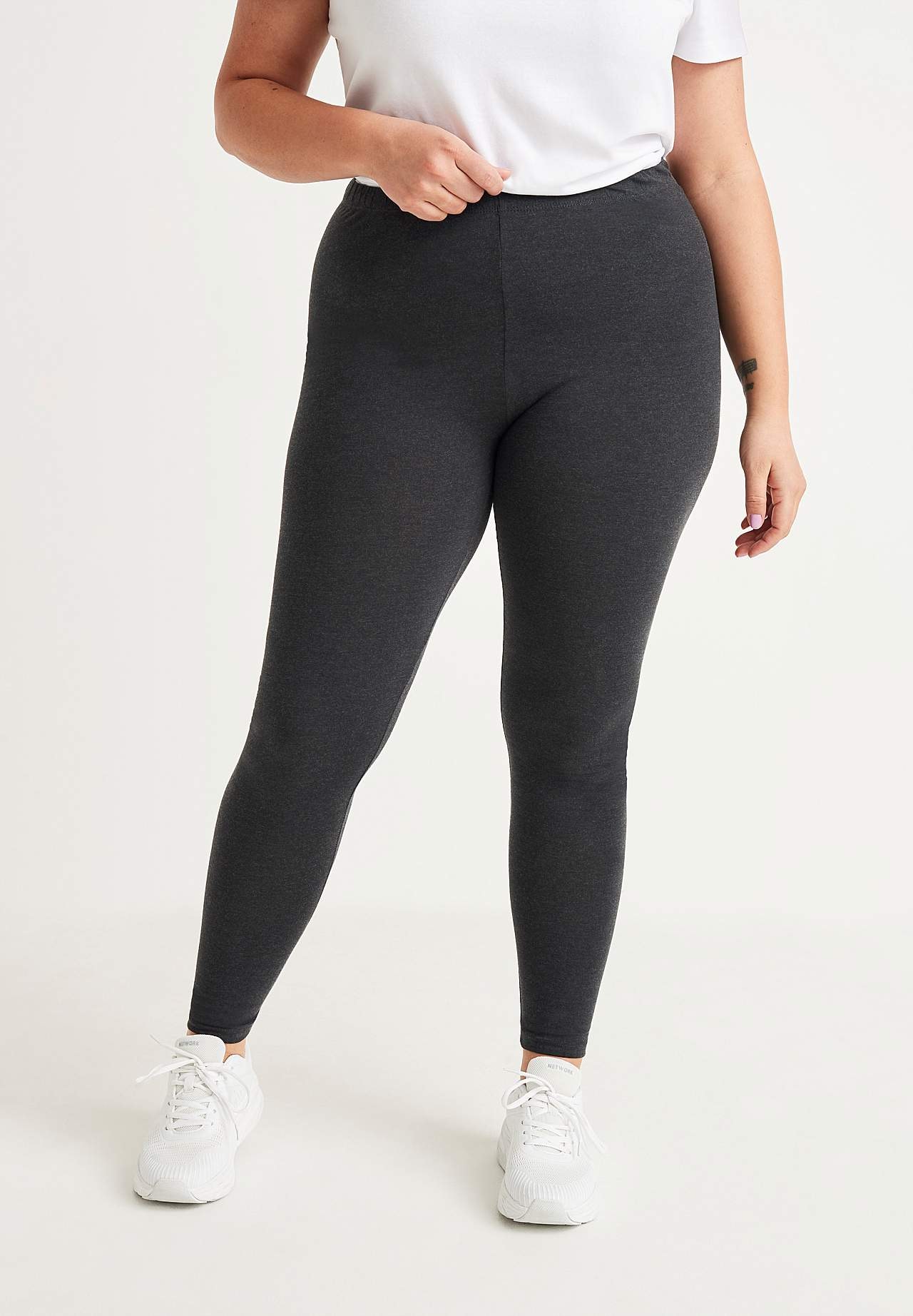 Leggings in cotton 2-pack