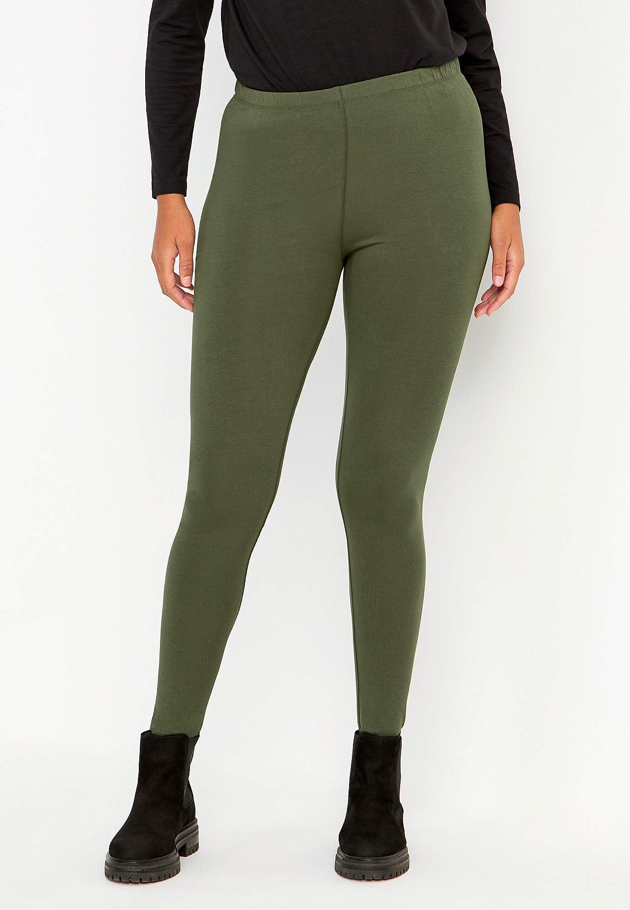 Leggings in cotton 2-pack
