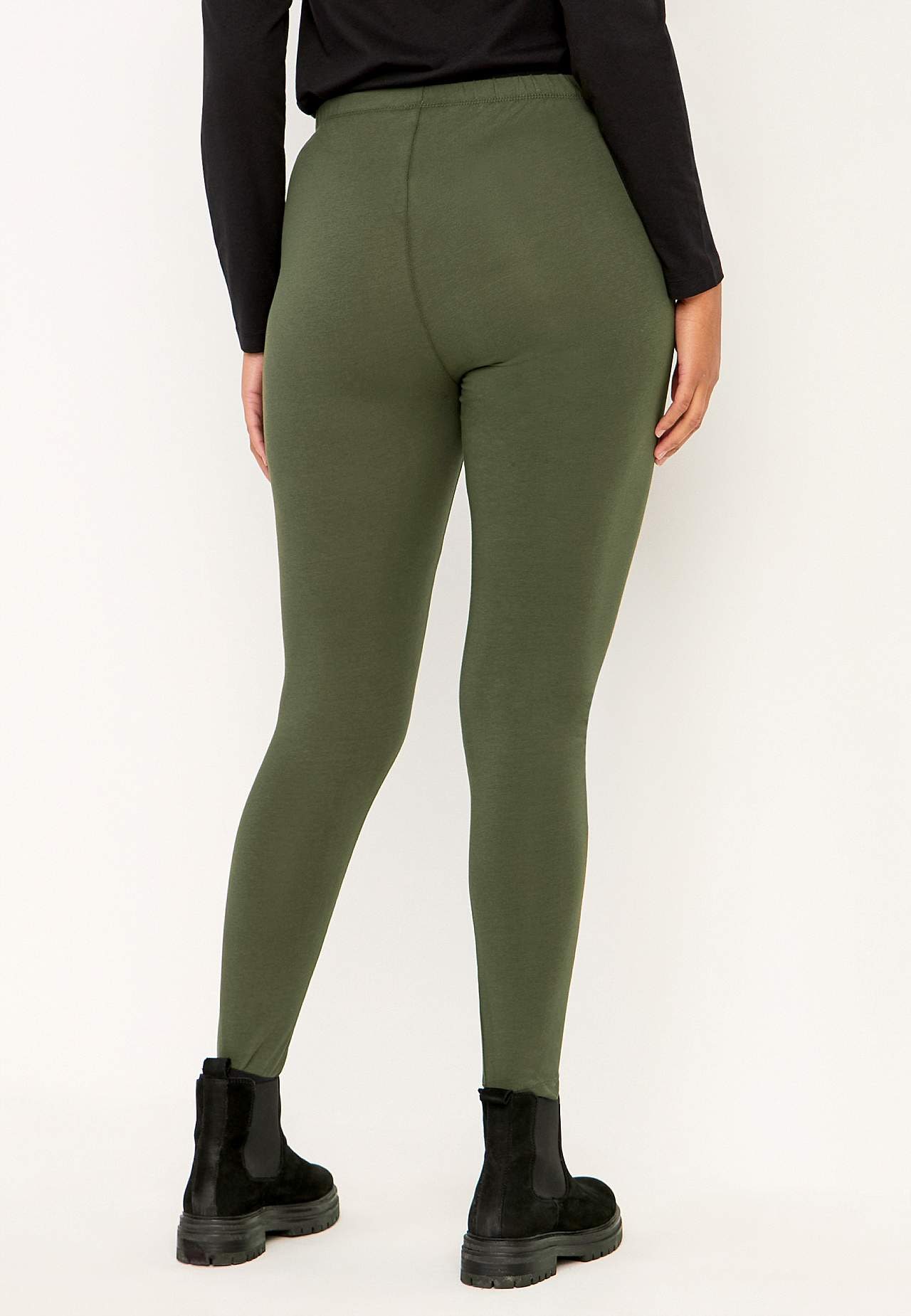 Leggings in cotton 2-pack