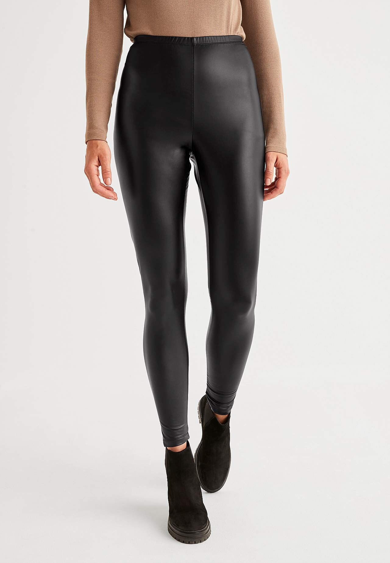 Coated leggings