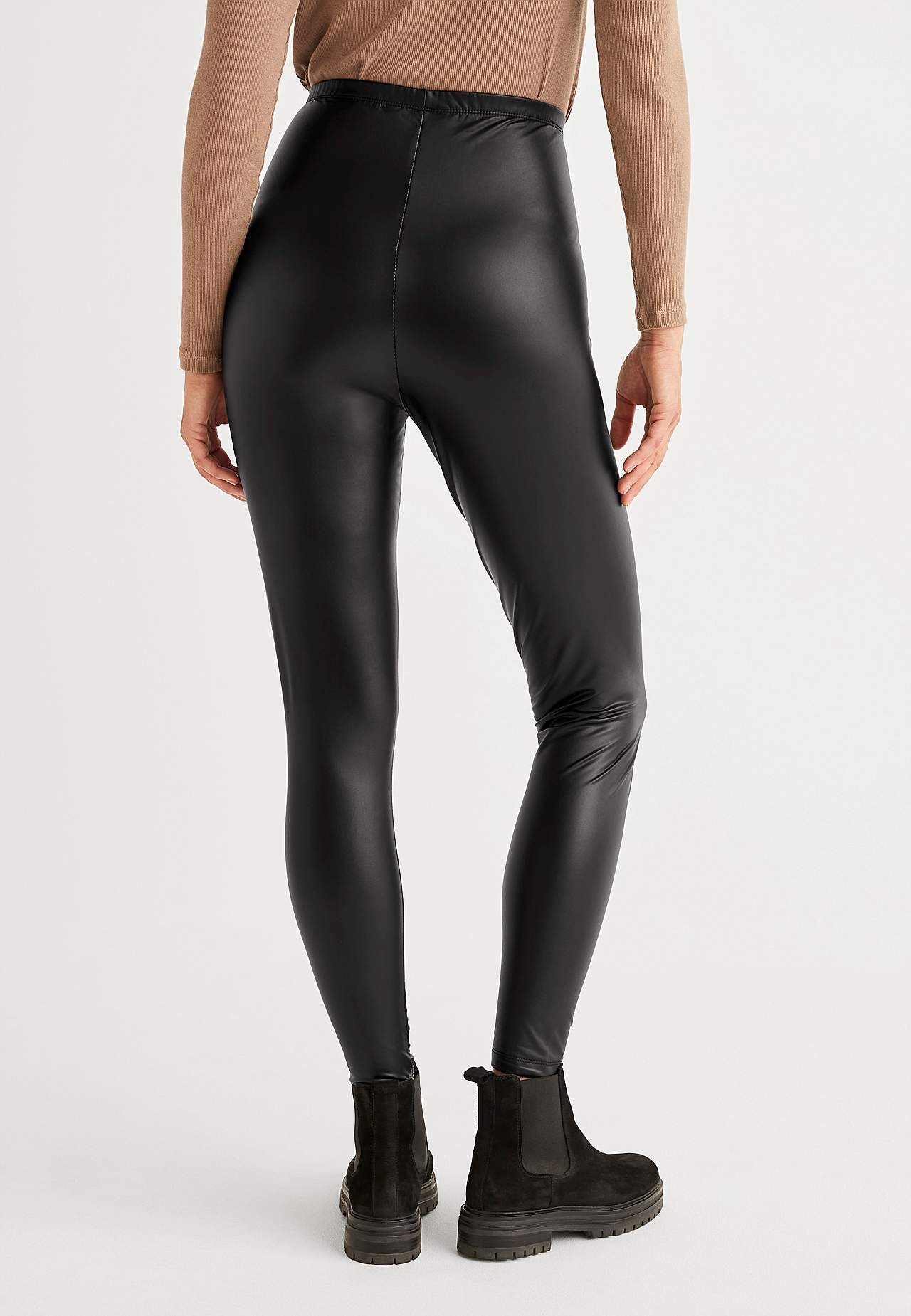 Coated leggings