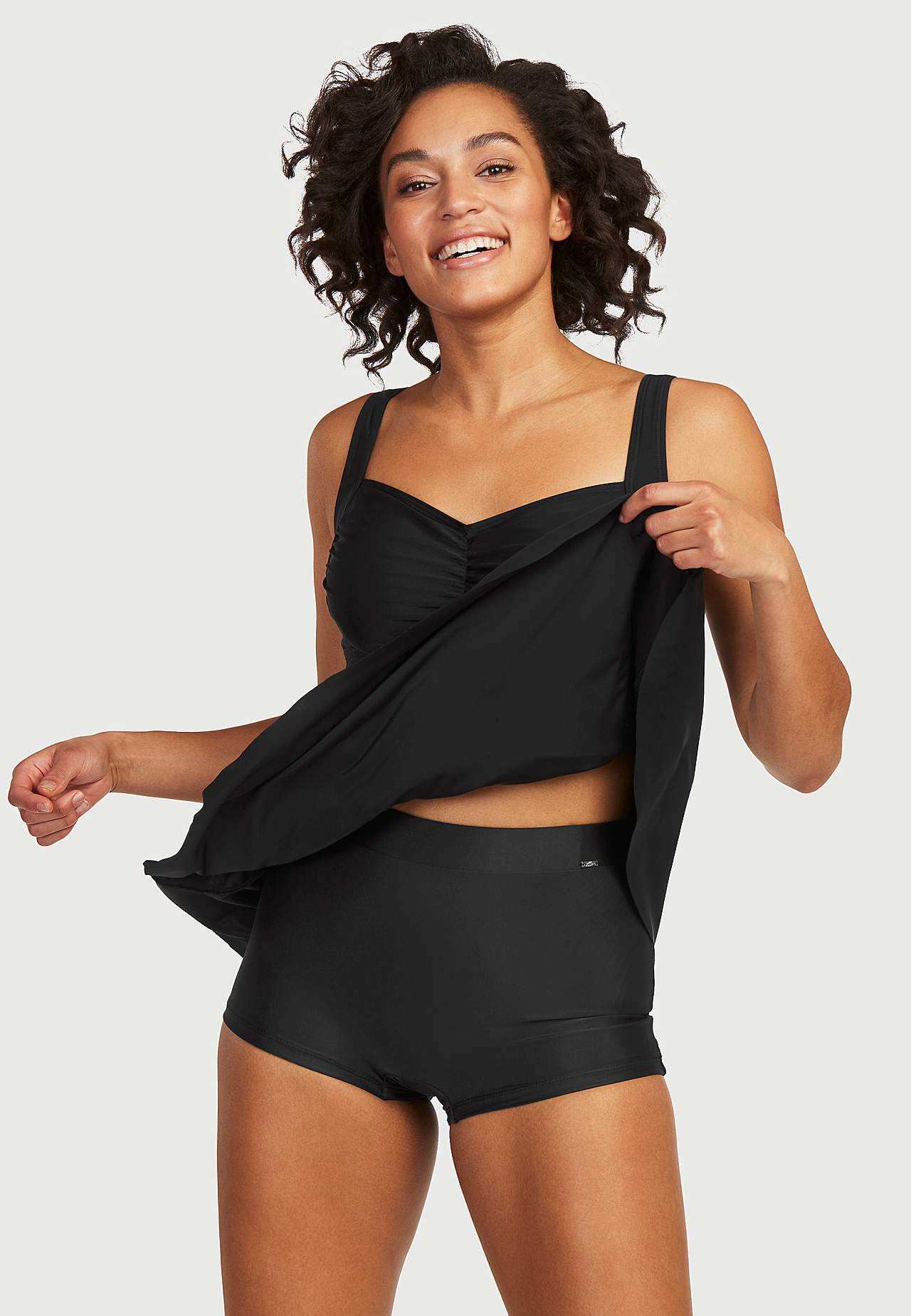 Well-fitting tankini singlet Plymouth