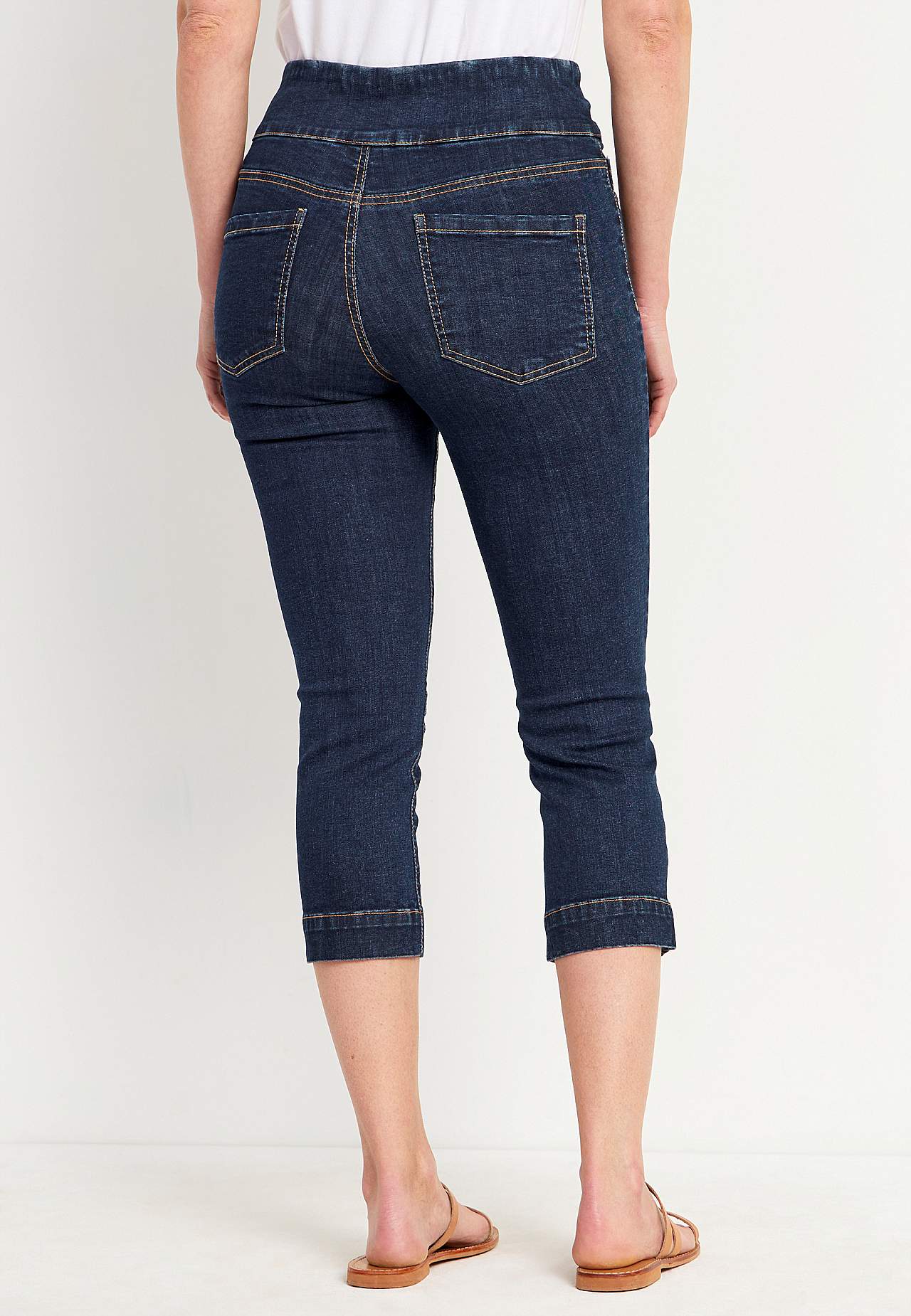 Super comfortable capri jegging in denim Elin