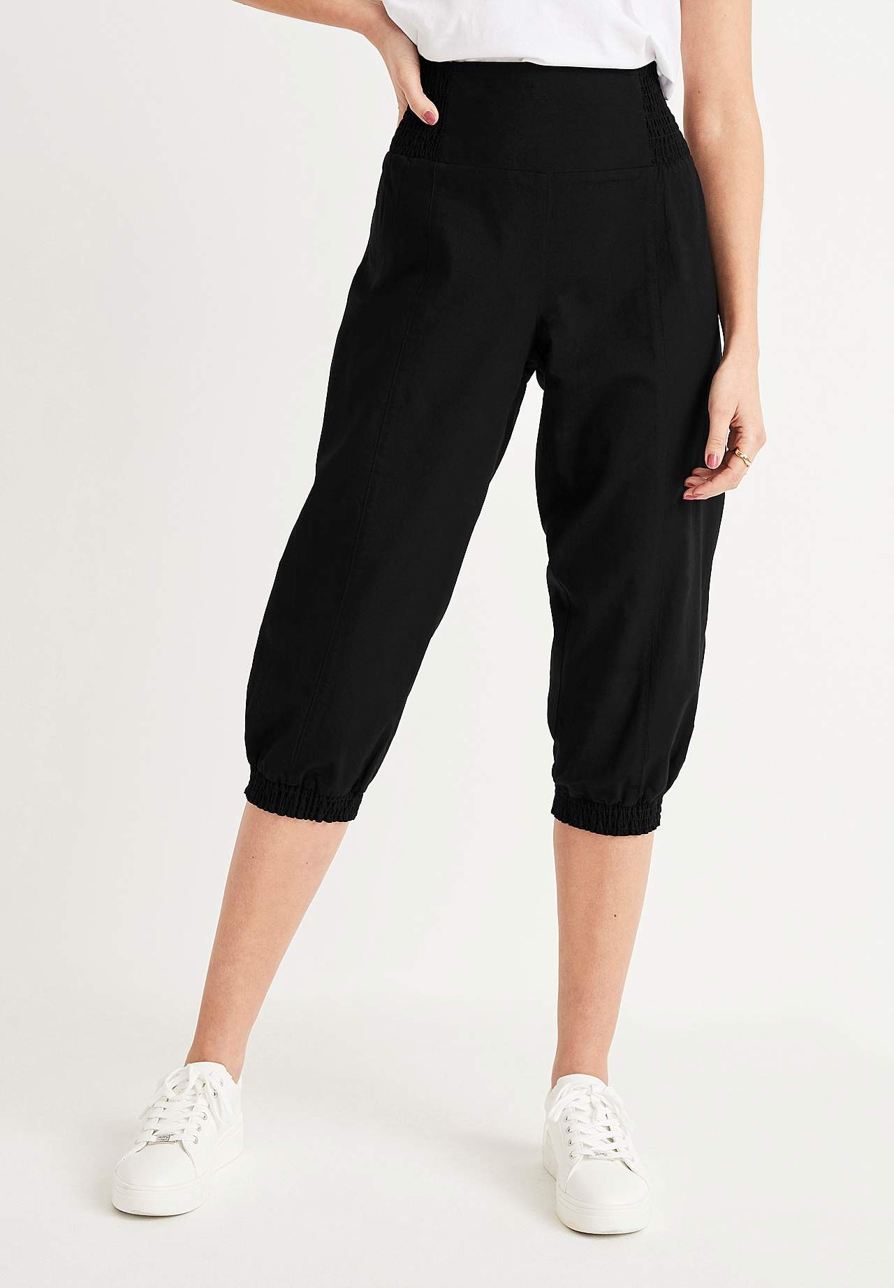 Woven capri trousers Nellie