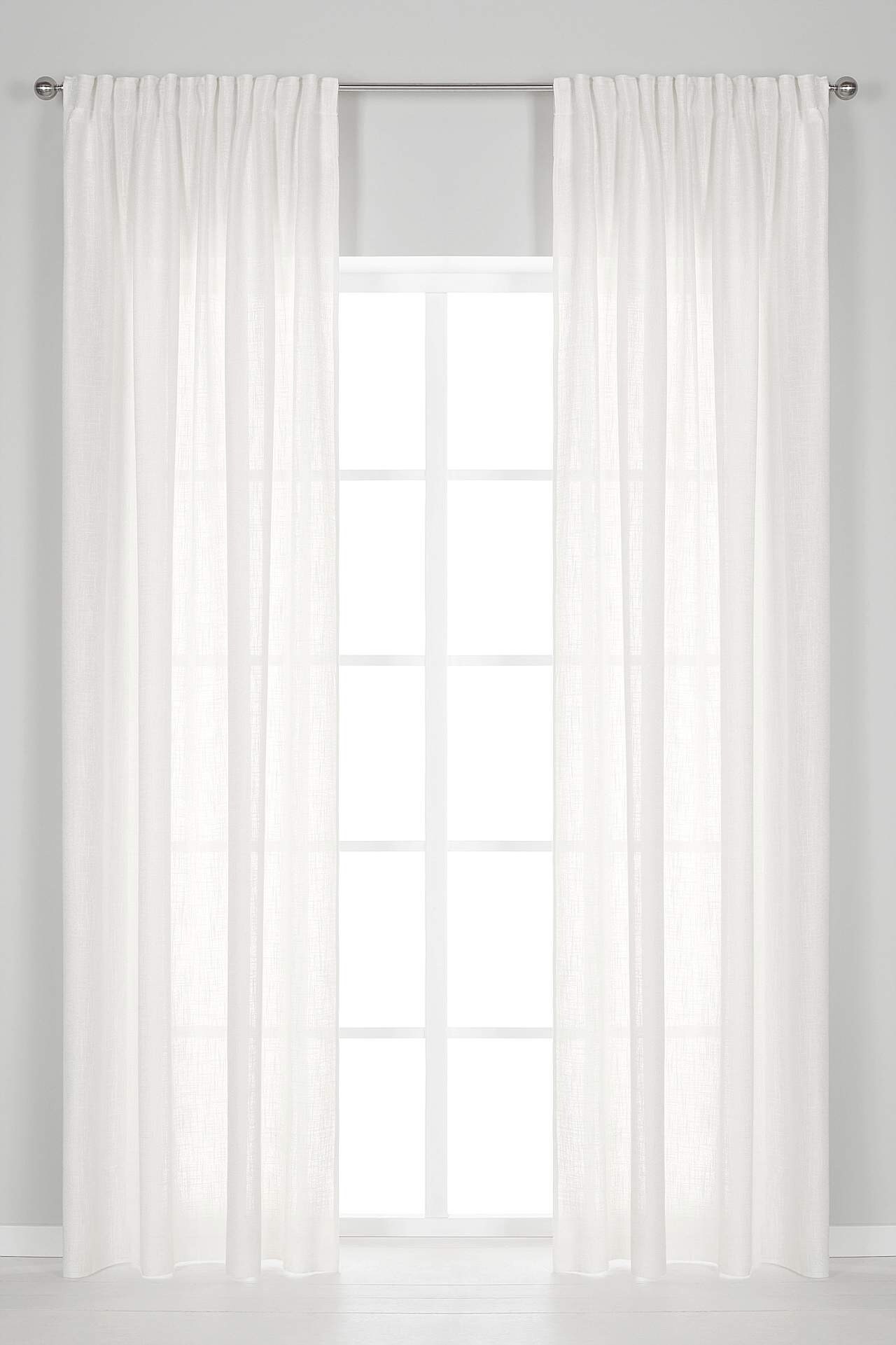 Long multi length tape curtains 300 cm Alan 2-pack