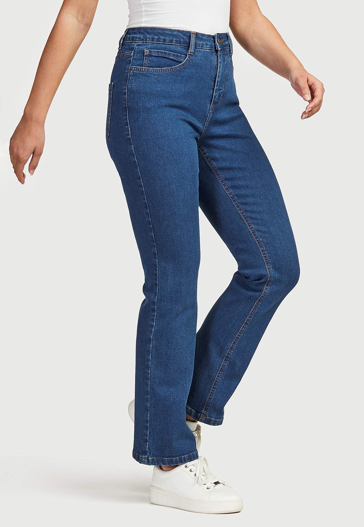 Straight jeans in organic cotton Nissan