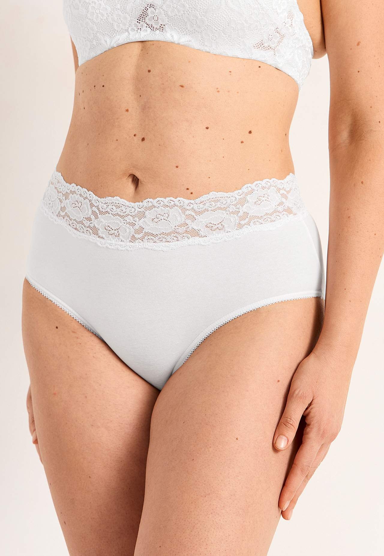 Midi briefs in cotton 4-pack
