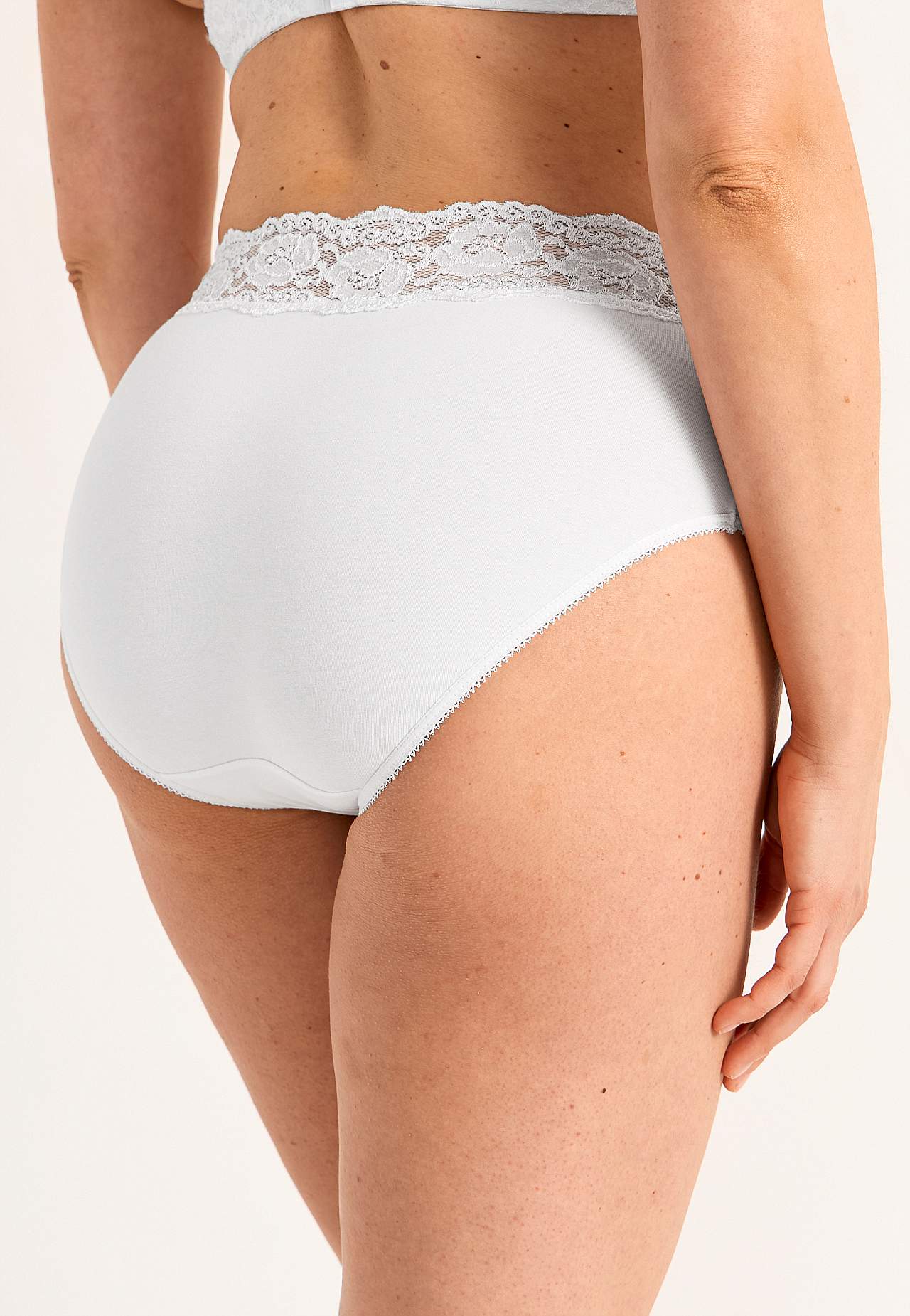 Midi briefs in cotton 4-pack