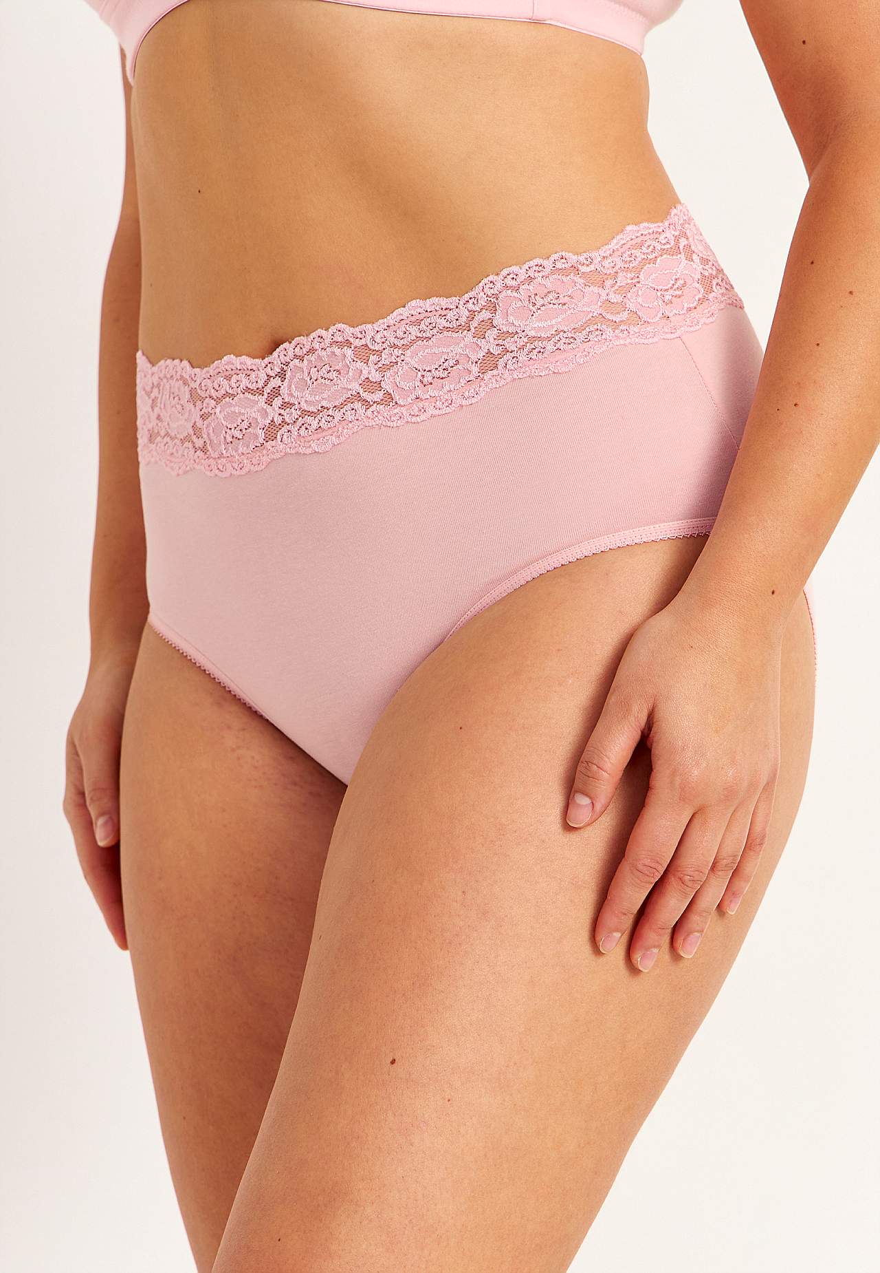 Midi briefs in cotton 4-pack