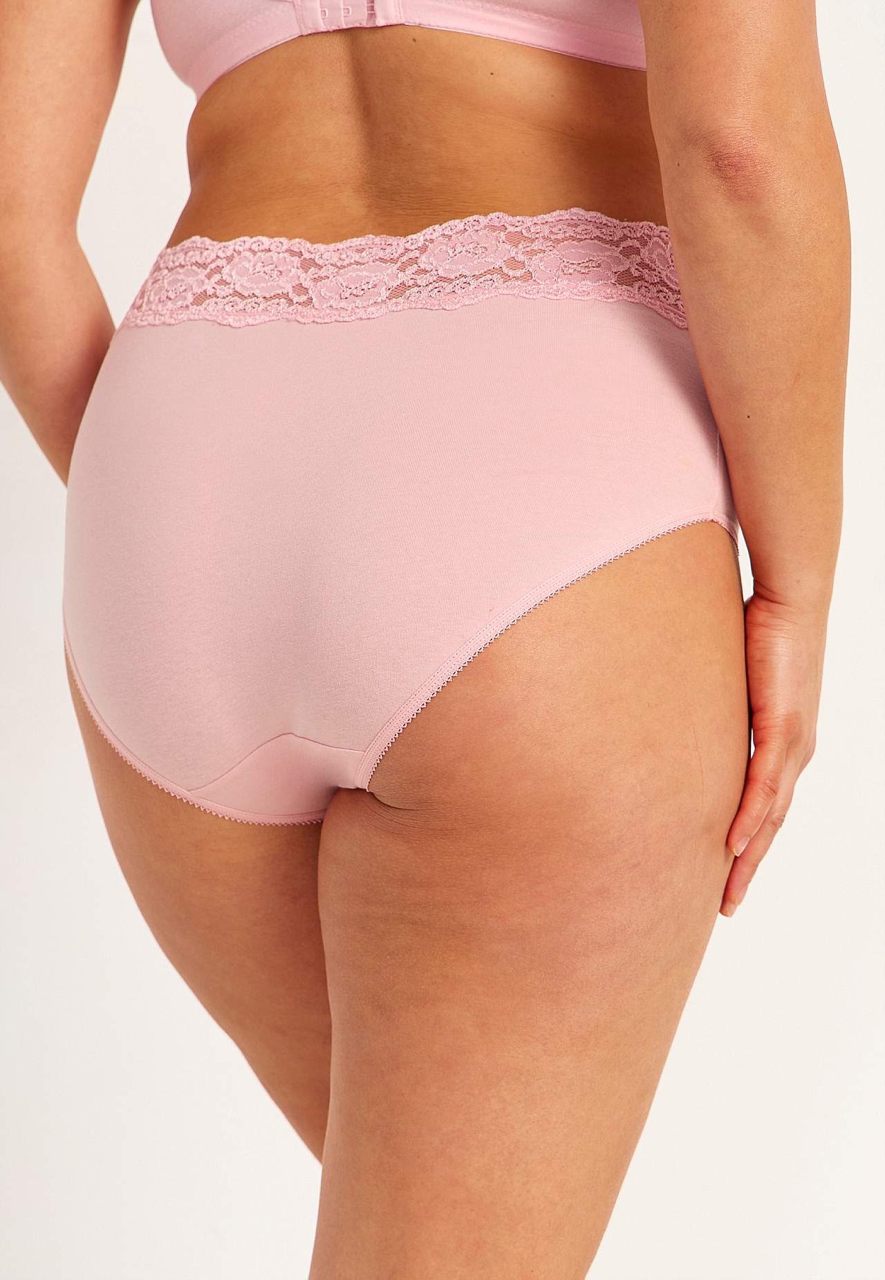 Midi briefs in cotton 4-pack
