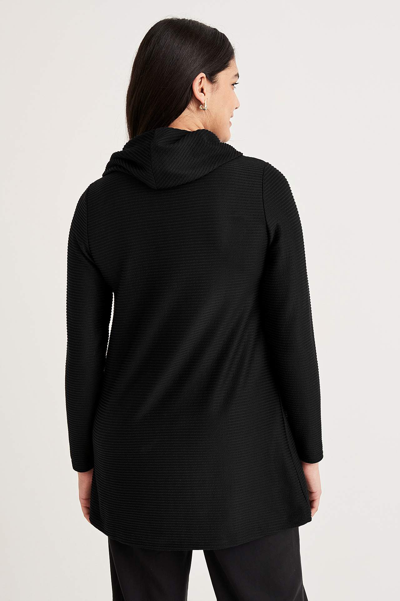 Tunic with turtleneck
