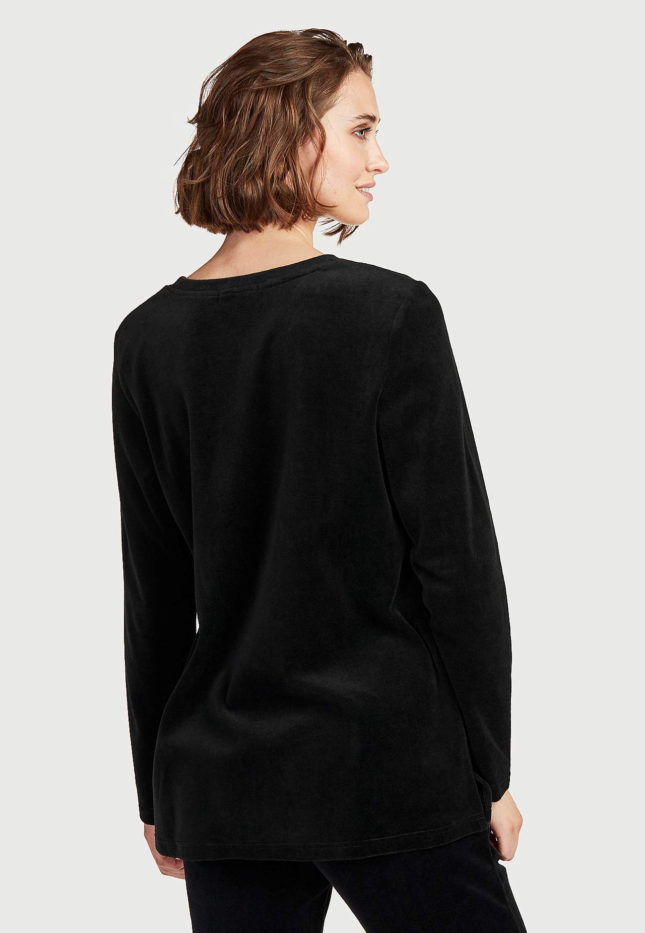 Velour sweater Wilma