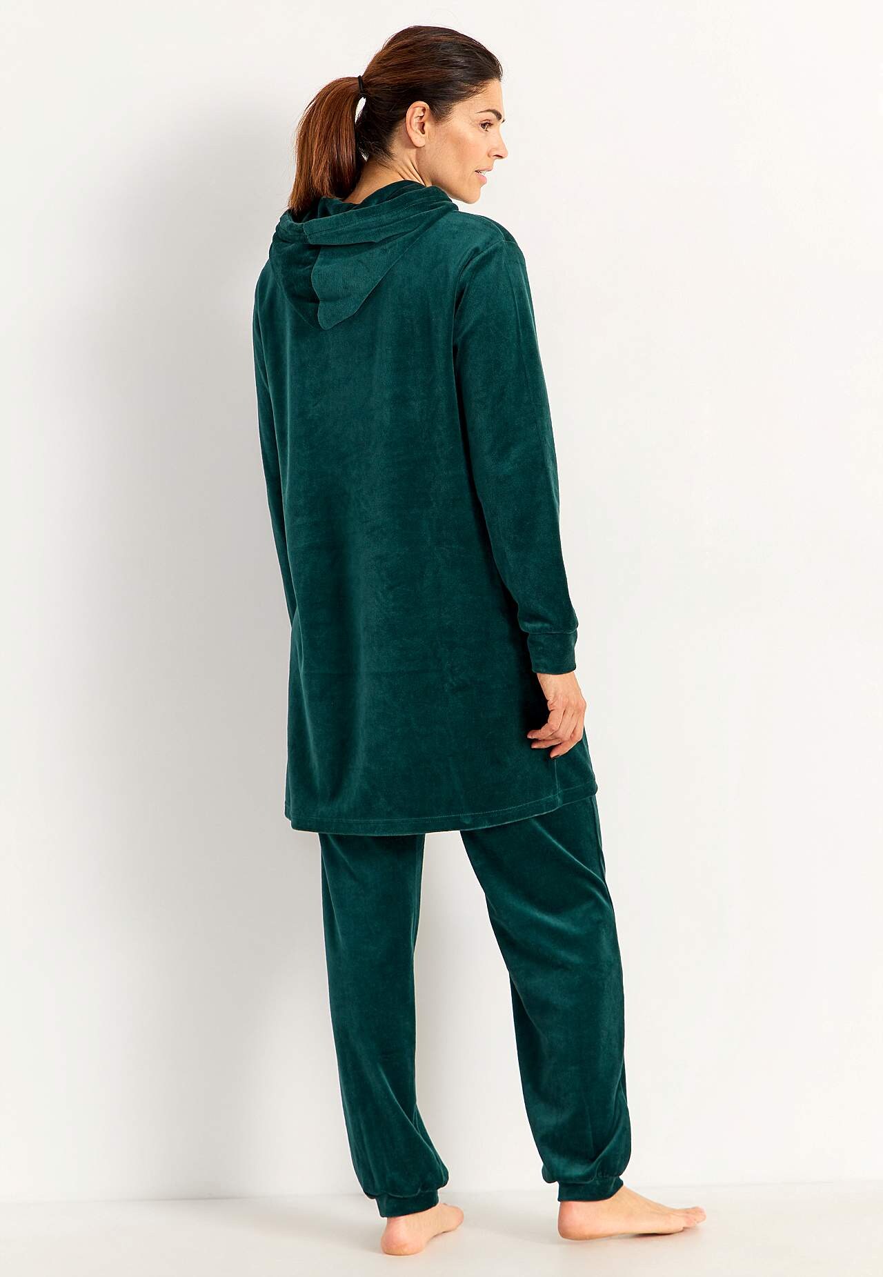 Velour tunic