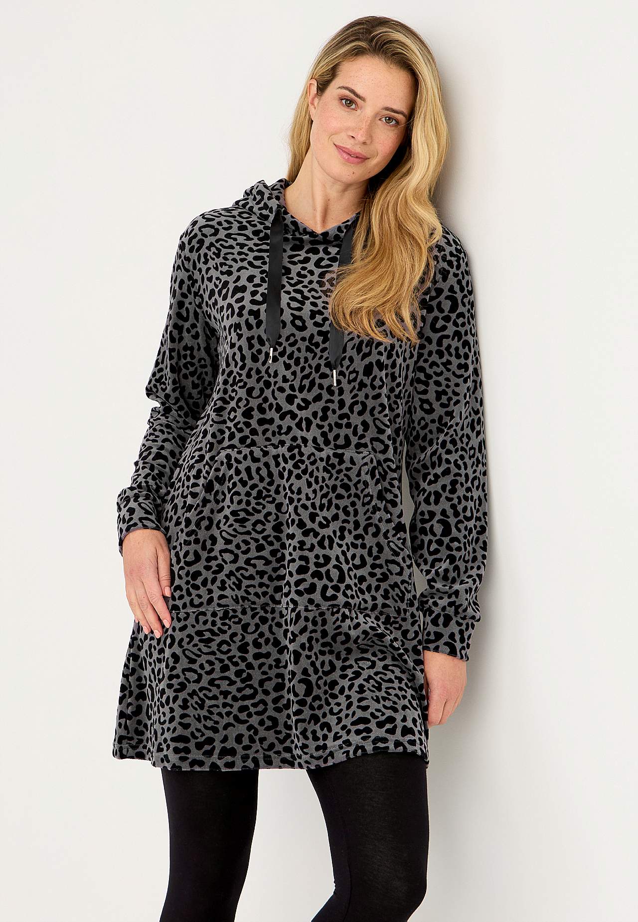 Velour tunic