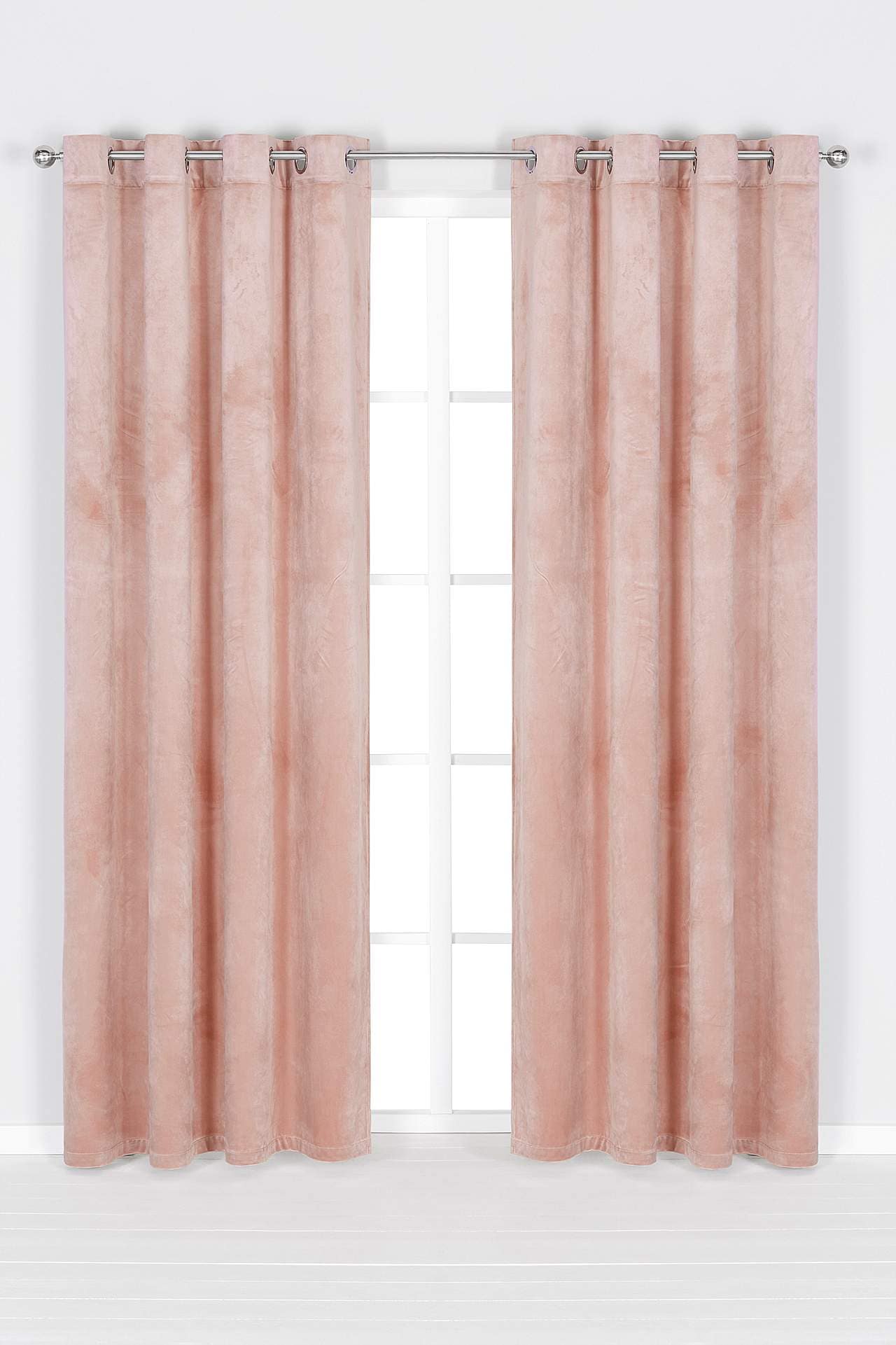 Velvet lengths with eyelets 2-pack
