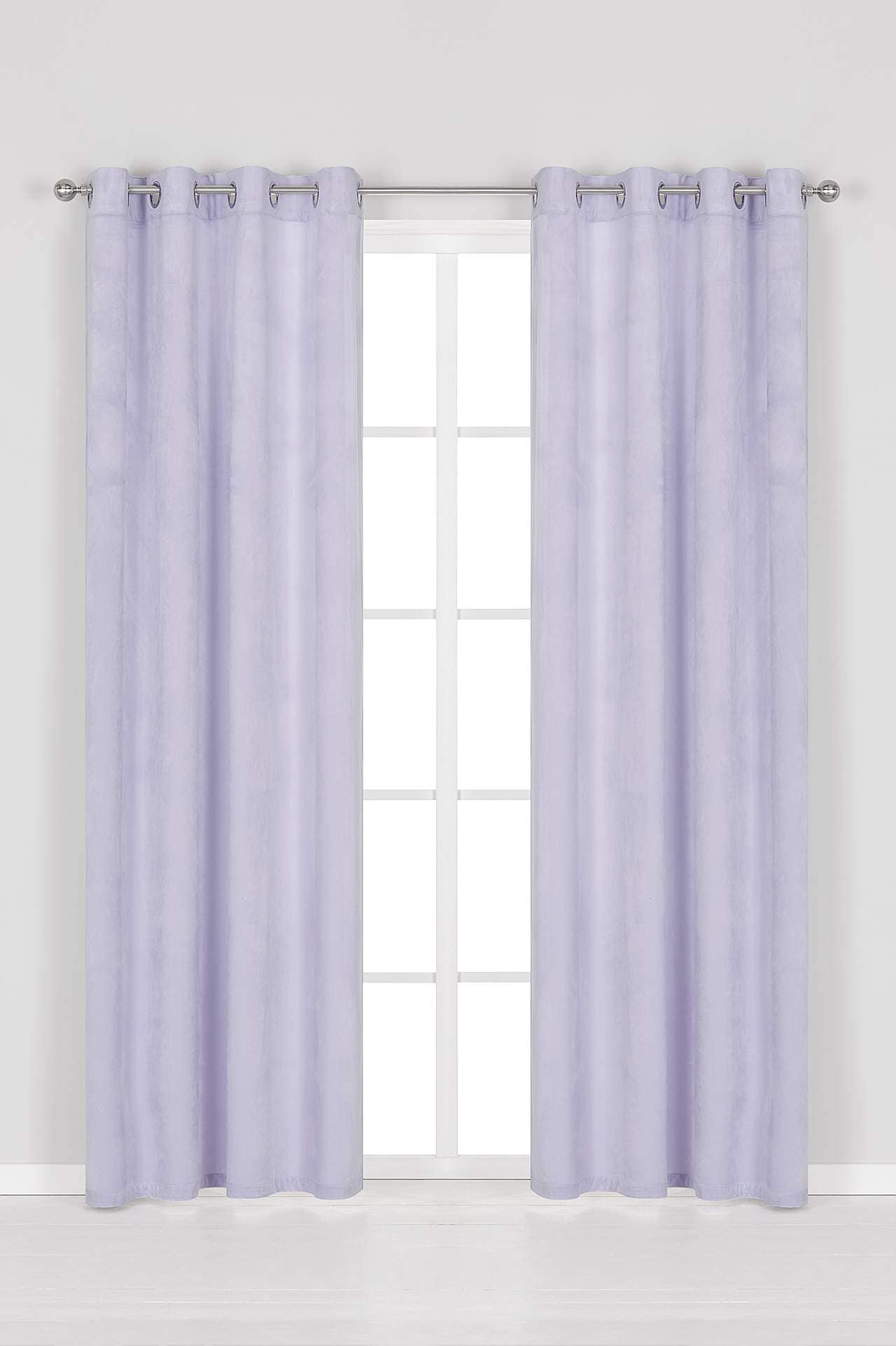 Velvet lengths with eyelets 2-pack