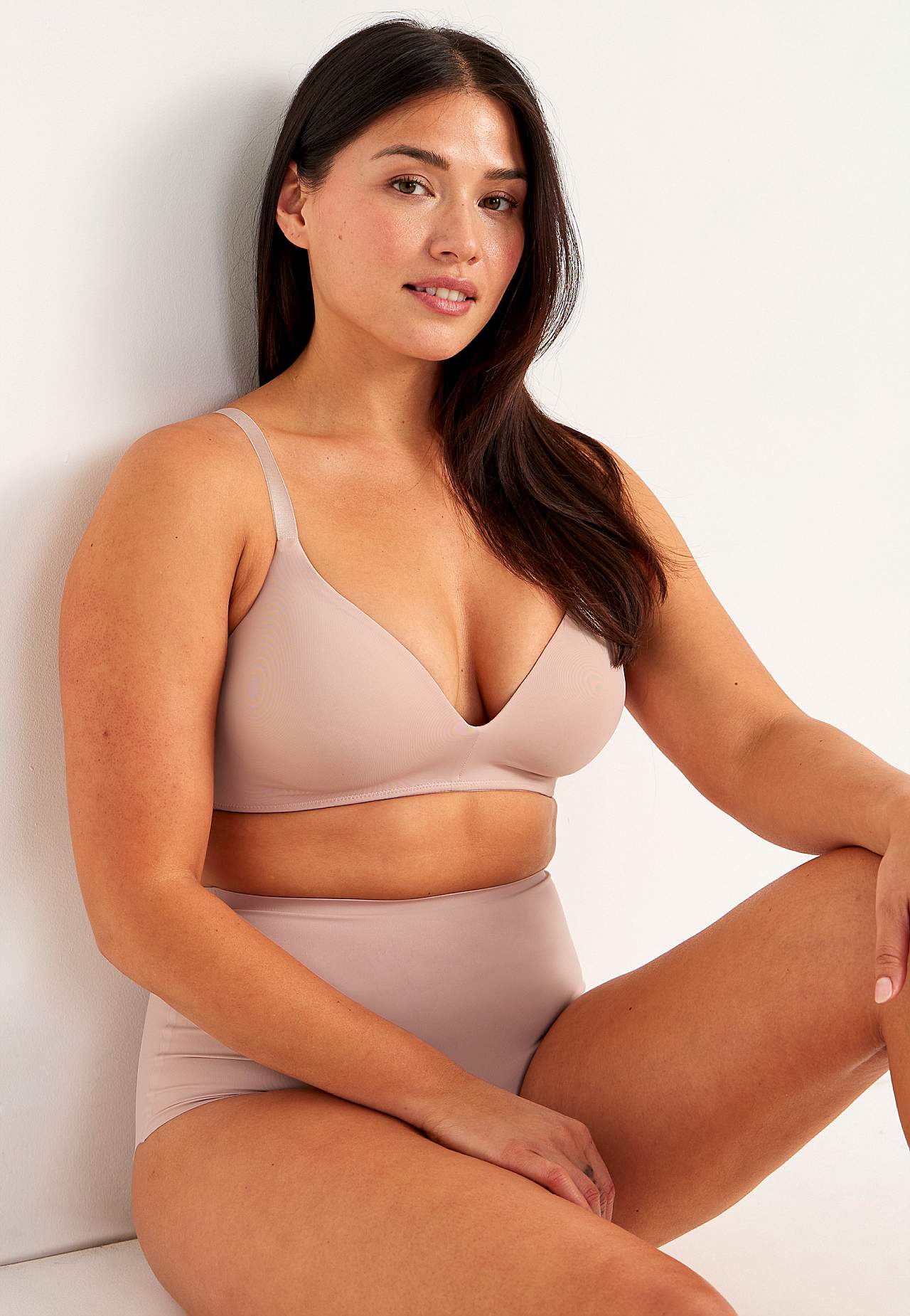 T-shirt bra without underwire