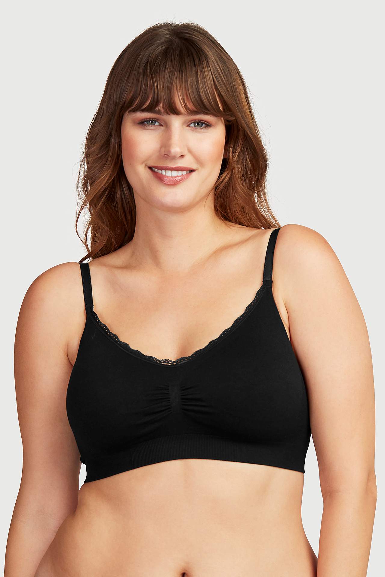 Seamless soft bra