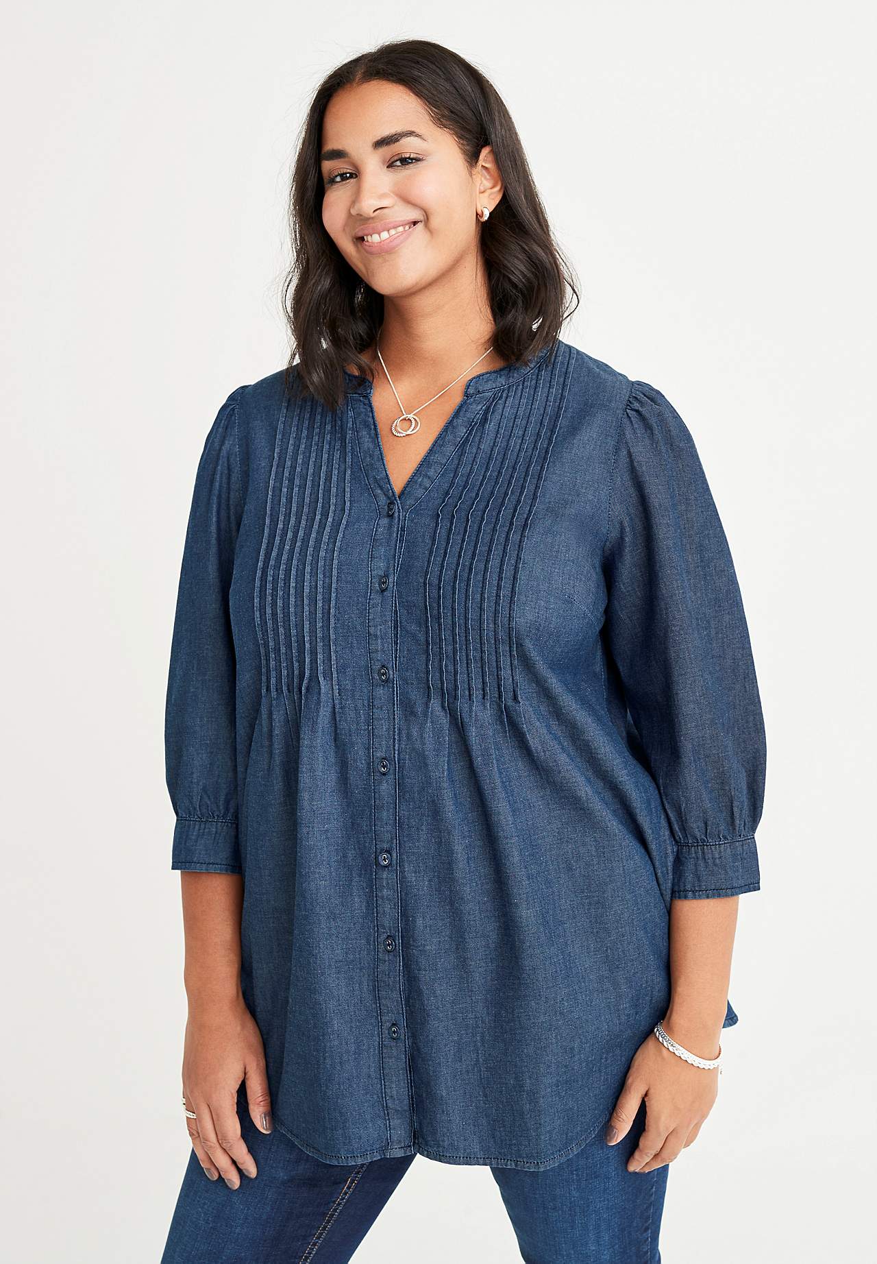 Tunic in denim