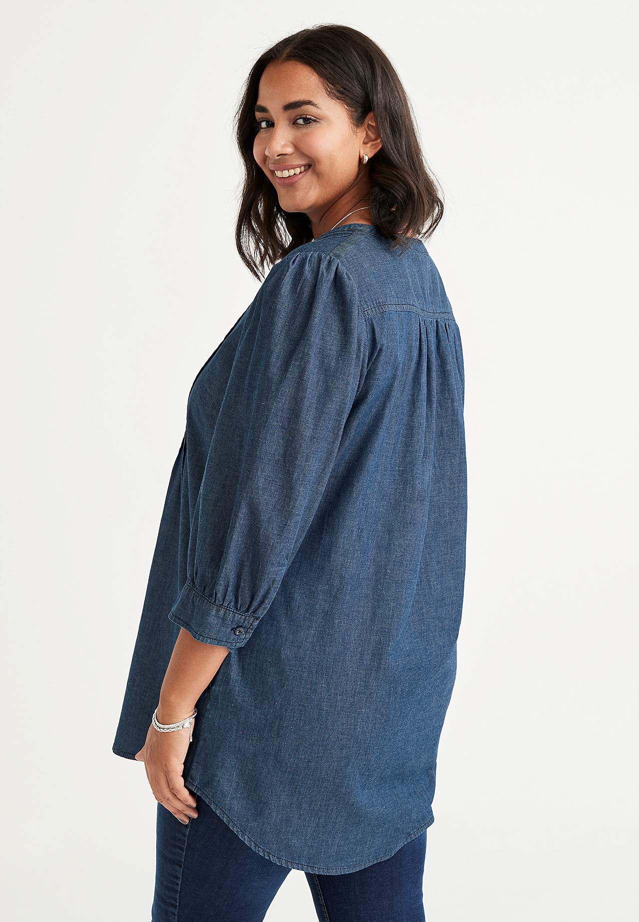 Tunic in denim