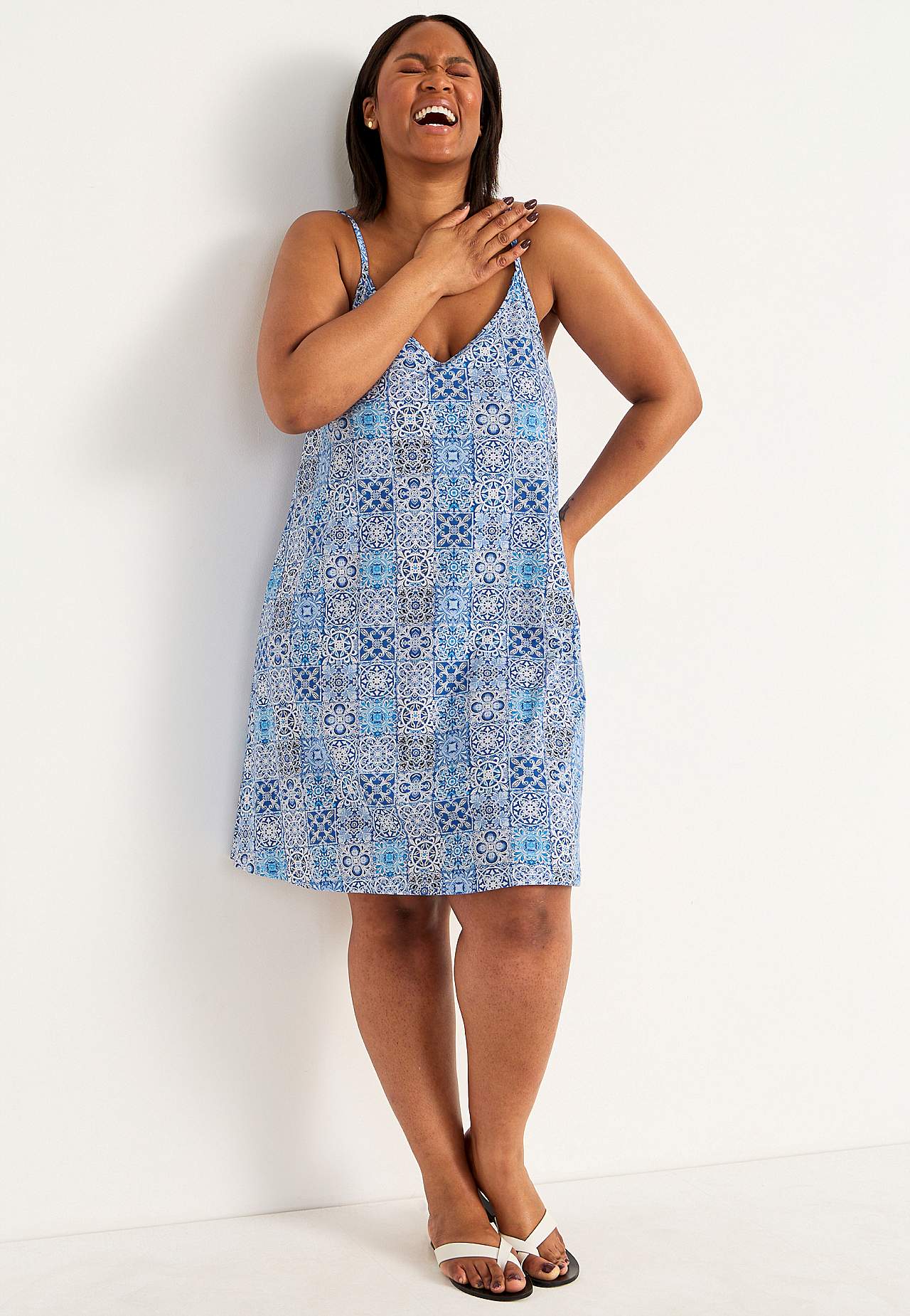 Beach dress in jersey Bukarest