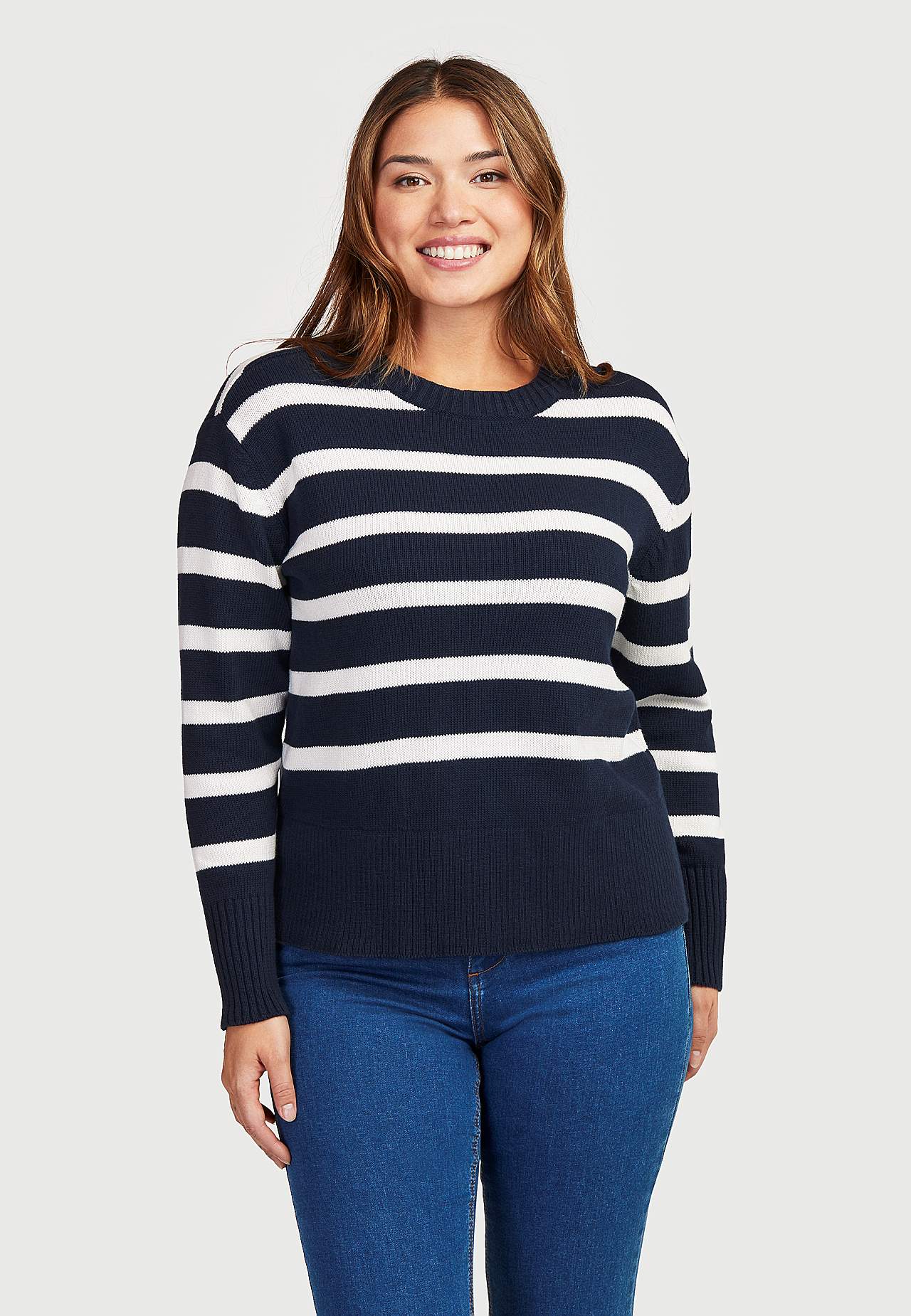 Striped, short jumper Filippa