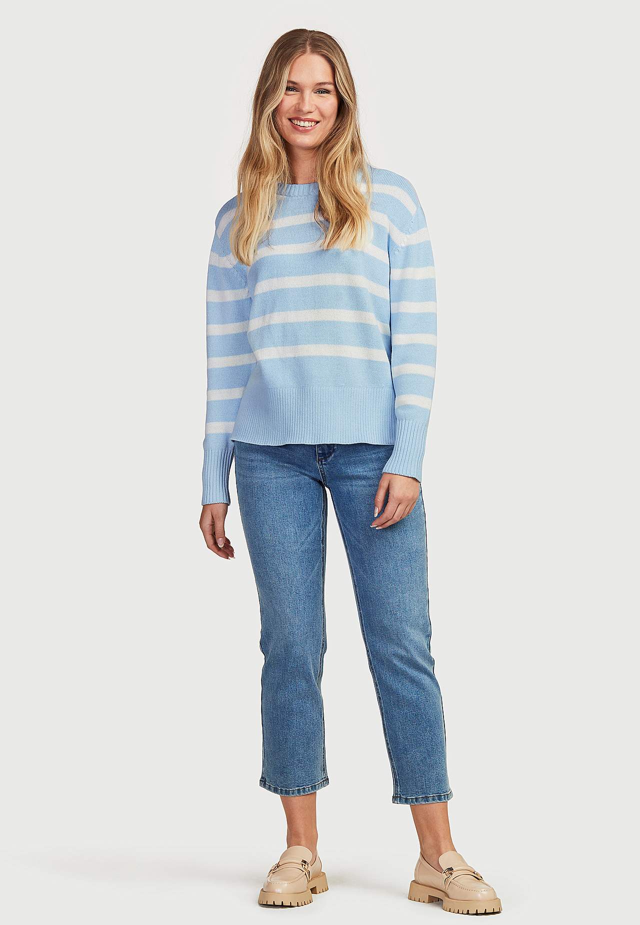 Striped, short jumper Filippa