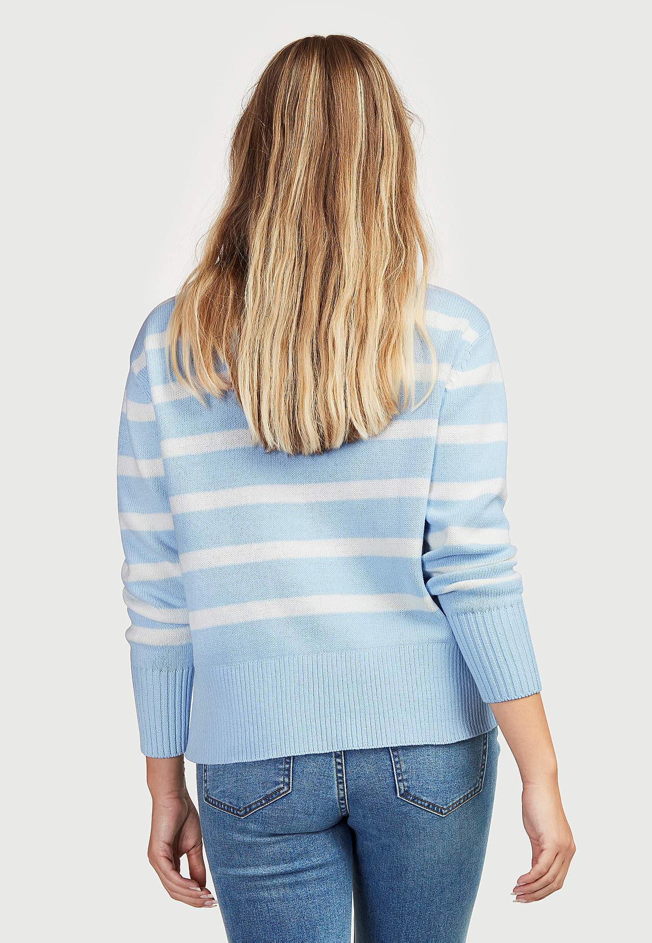 Striped, short jumper Filippa