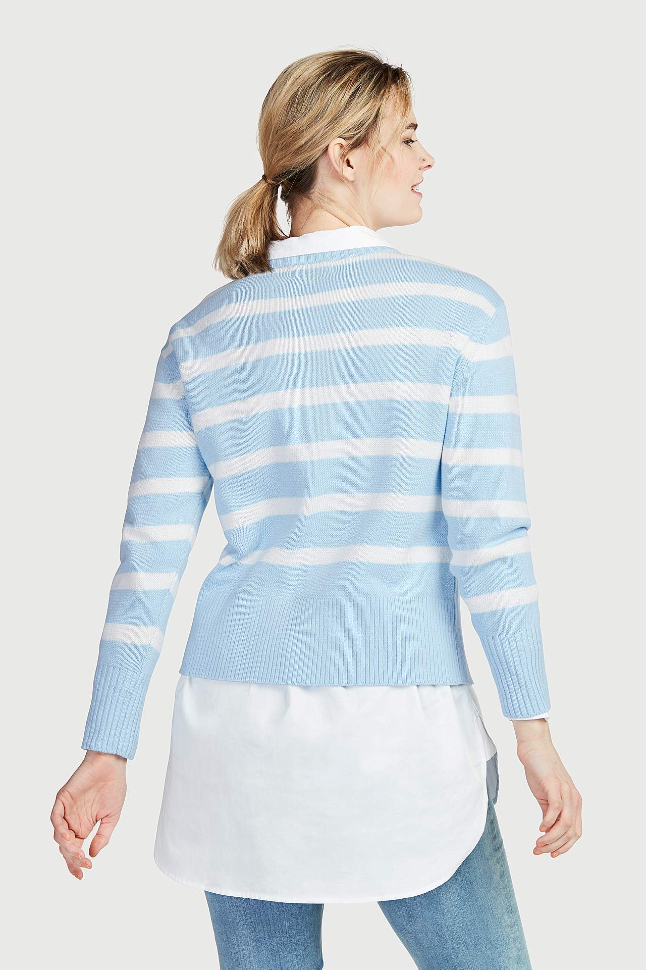 Striped, short jumper Filippa