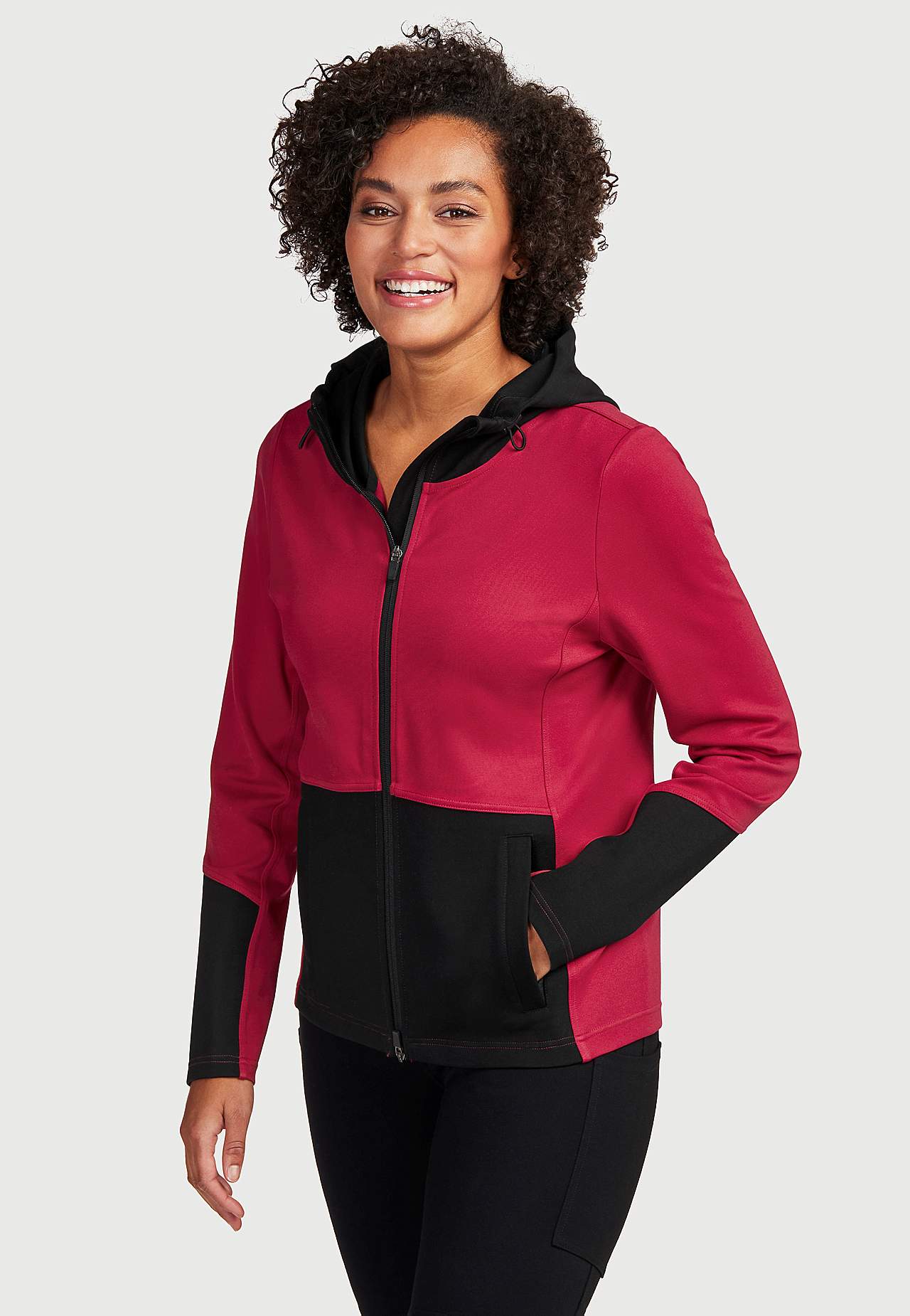 Sports jacket with hood Abby