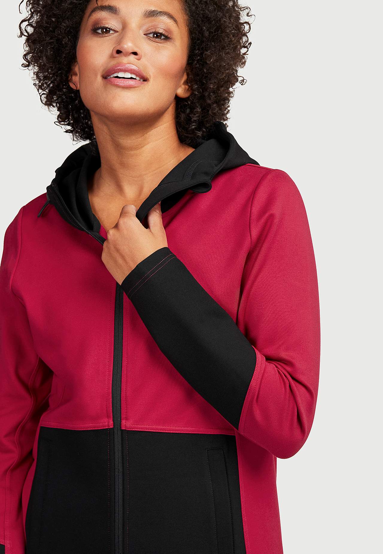 Sports jacket with hood Abby