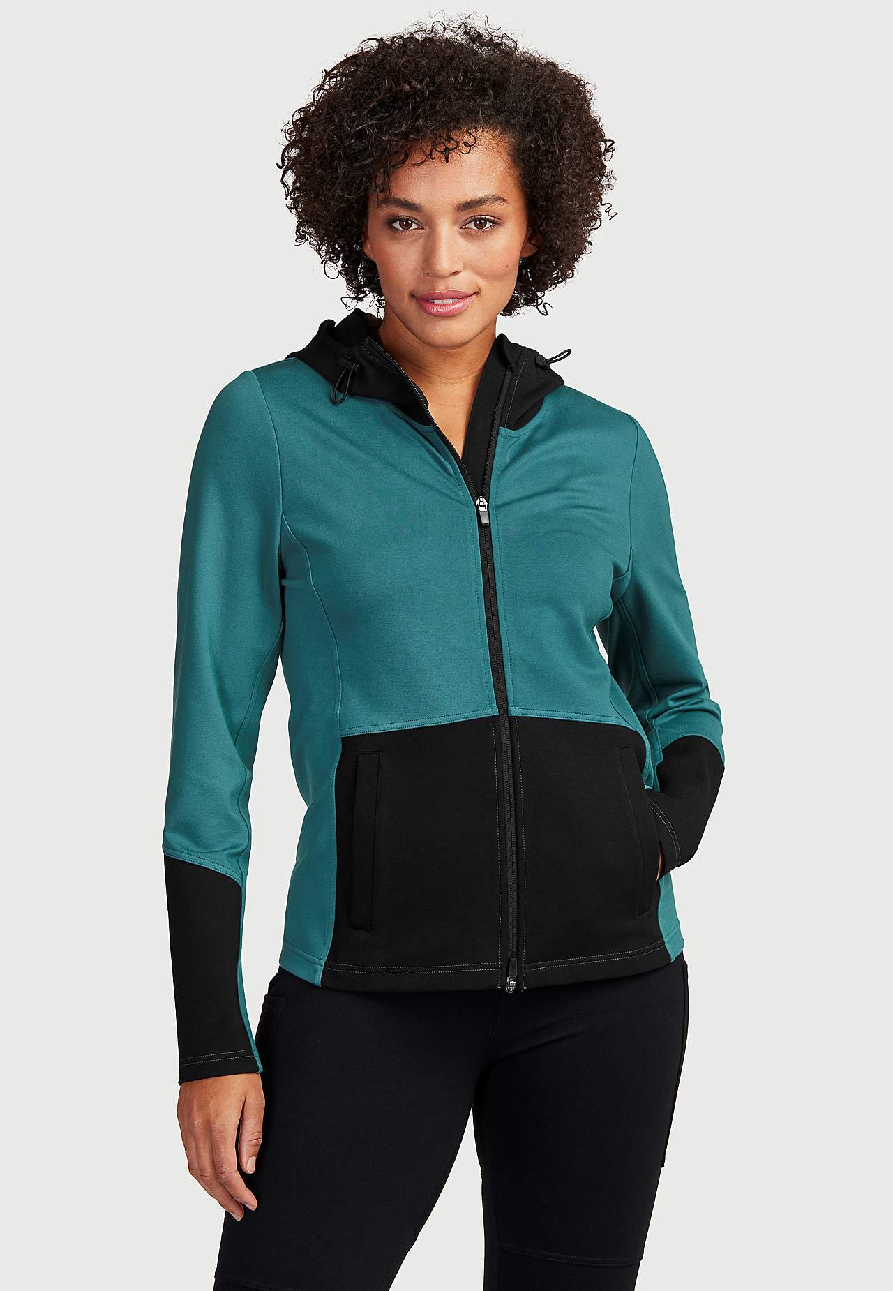 Sports jacket with hood Abby